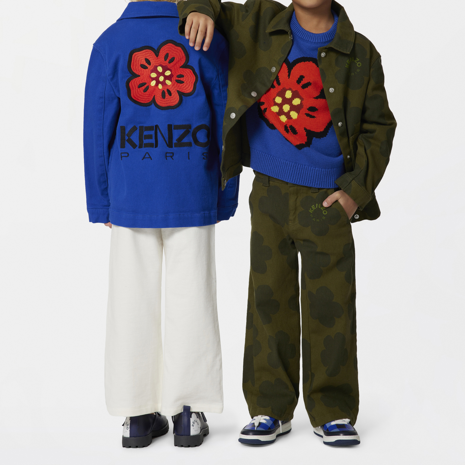 Pull en tricot avec motif KENZO KIDS pour GARCON