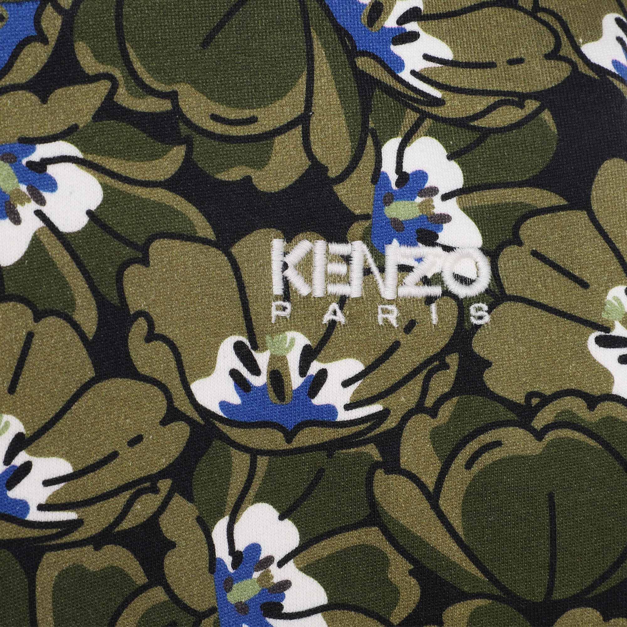 Sweat-shirt imprimé camouflage KENZO KIDS pour GARCON