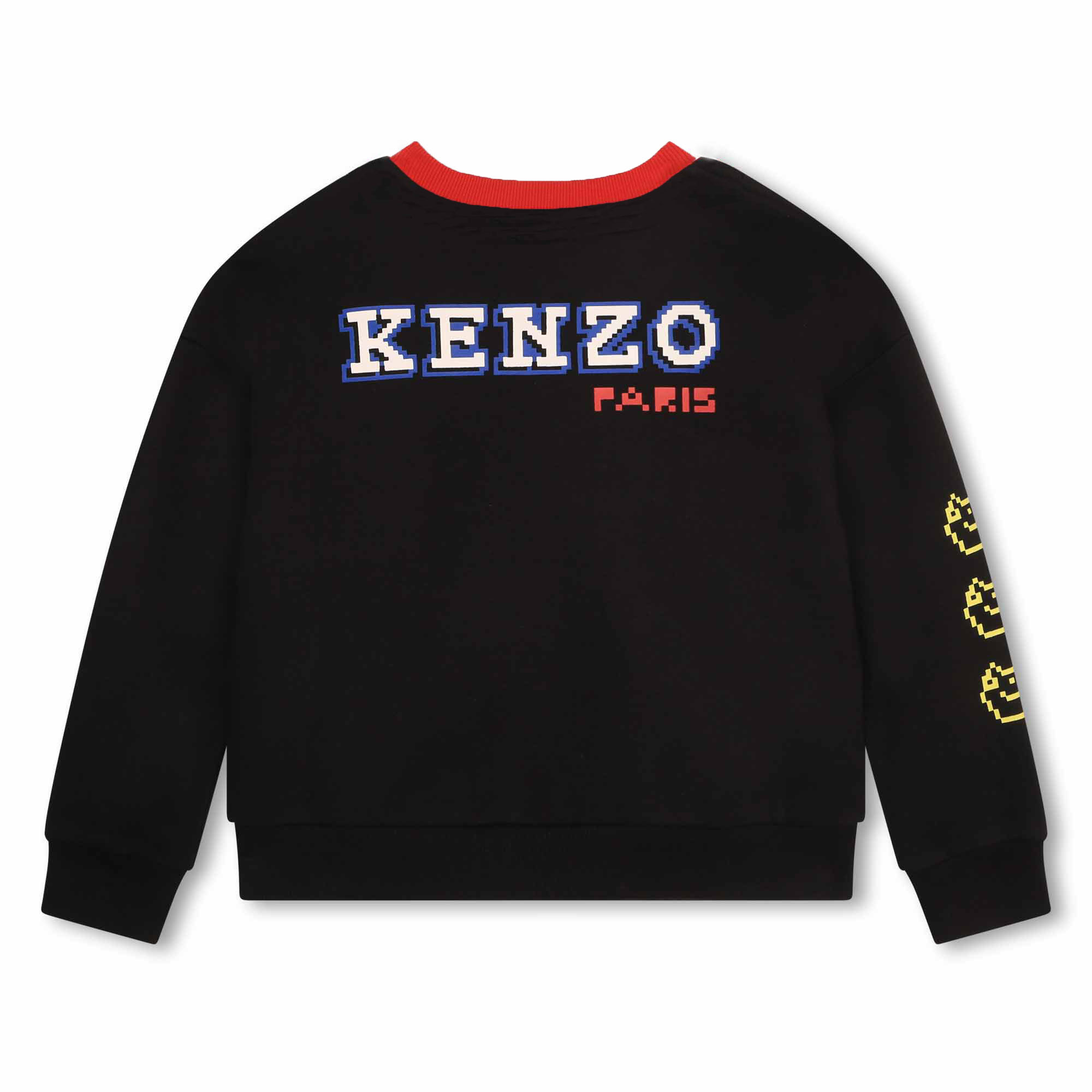 Sweat-shirt en coton imprimé KENZO KIDS pour GARCON