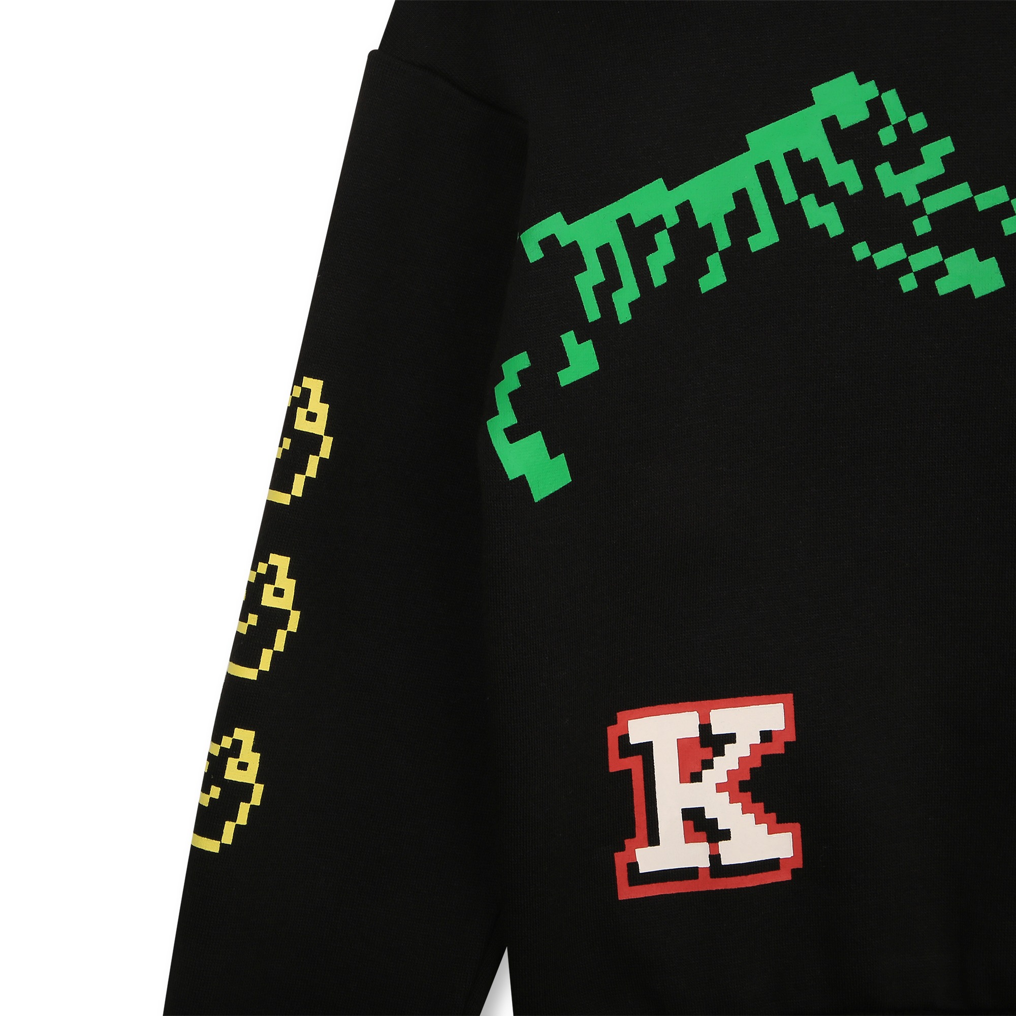 Katoenen sweatshirt met print KENZO KIDS Voor