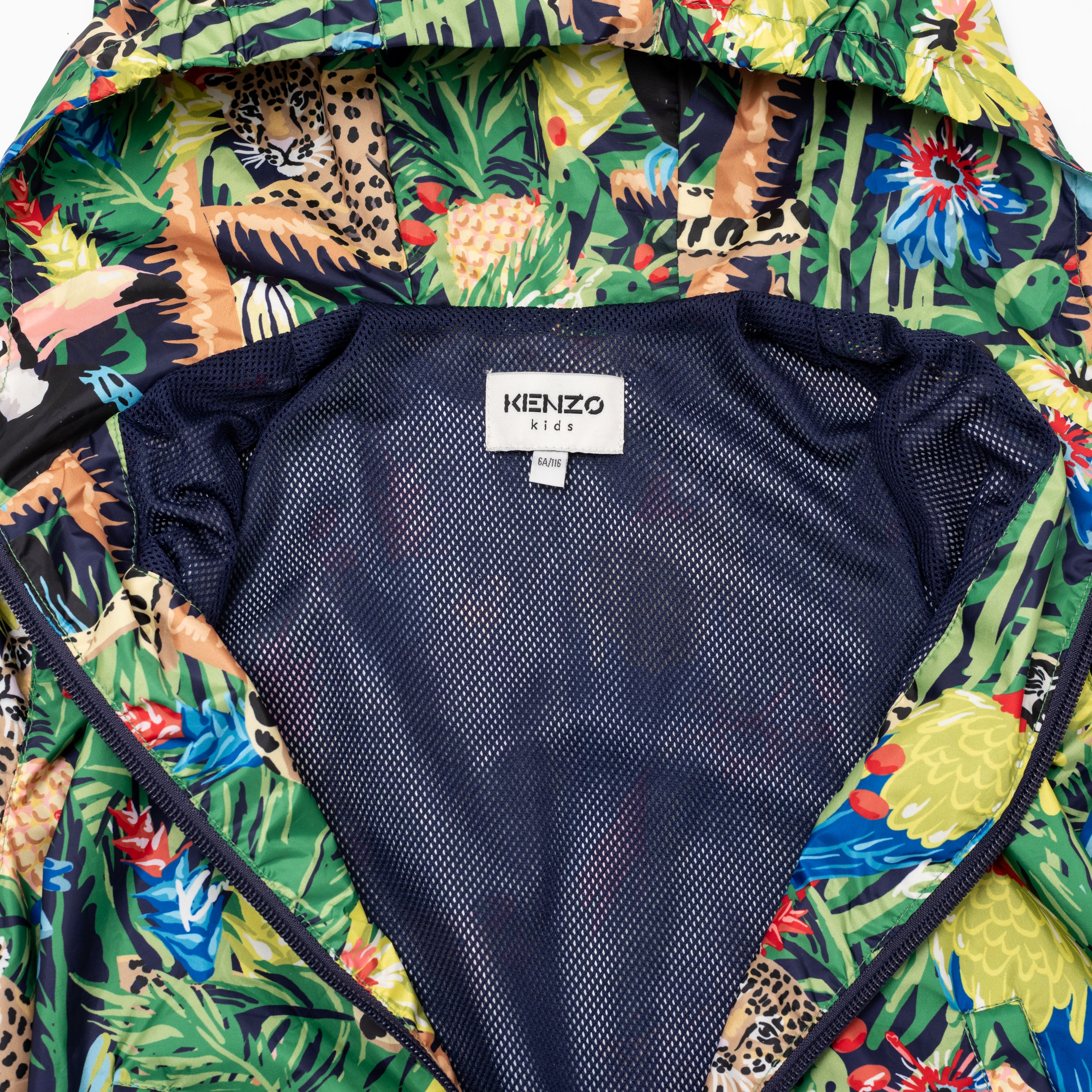 Recycled-fabric windcheater KENZO KIDS for BOY