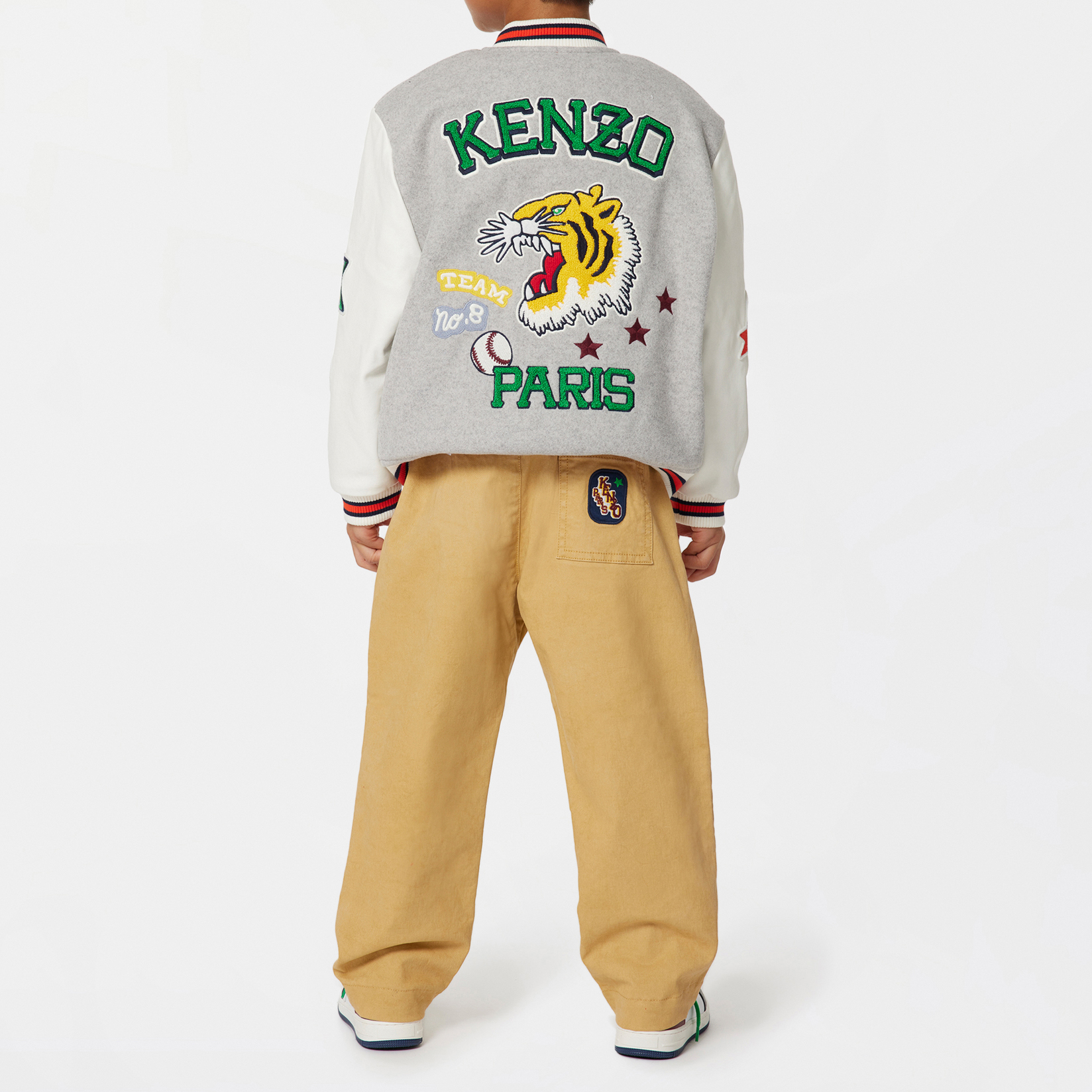 Bomber bimatière avec badges KENZO KIDS pour GARCON