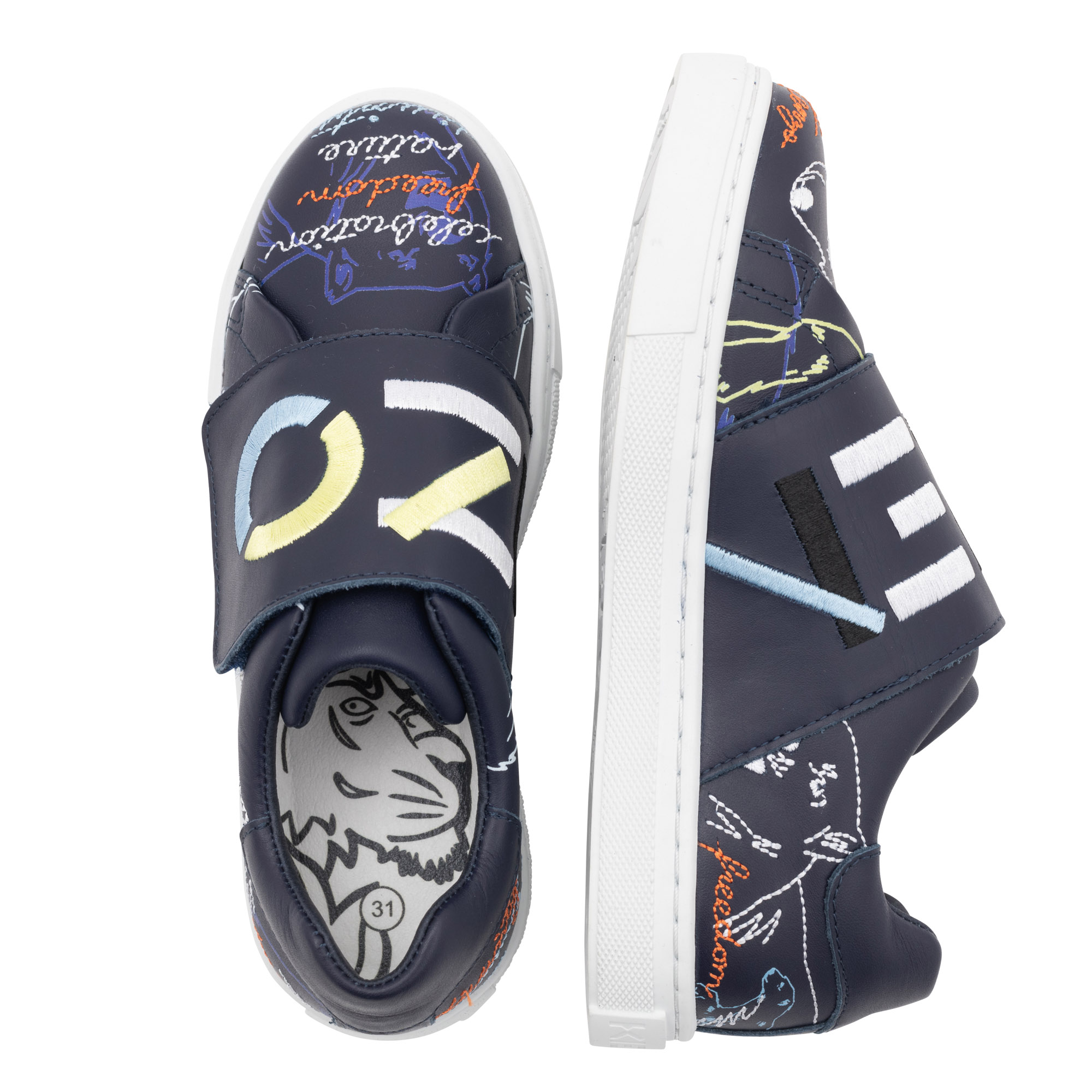 Hook-and-loop trainers KENZO KIDS for BOY