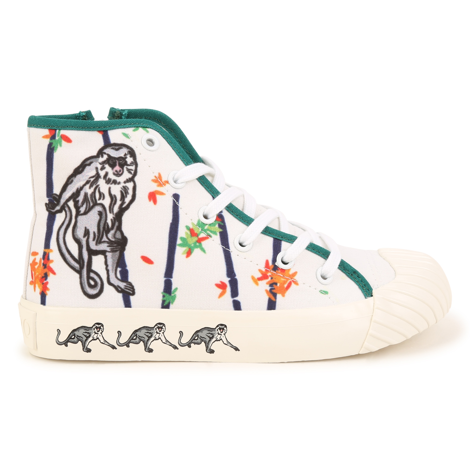 Lace-up zip trainers KENZO KIDS for BOY