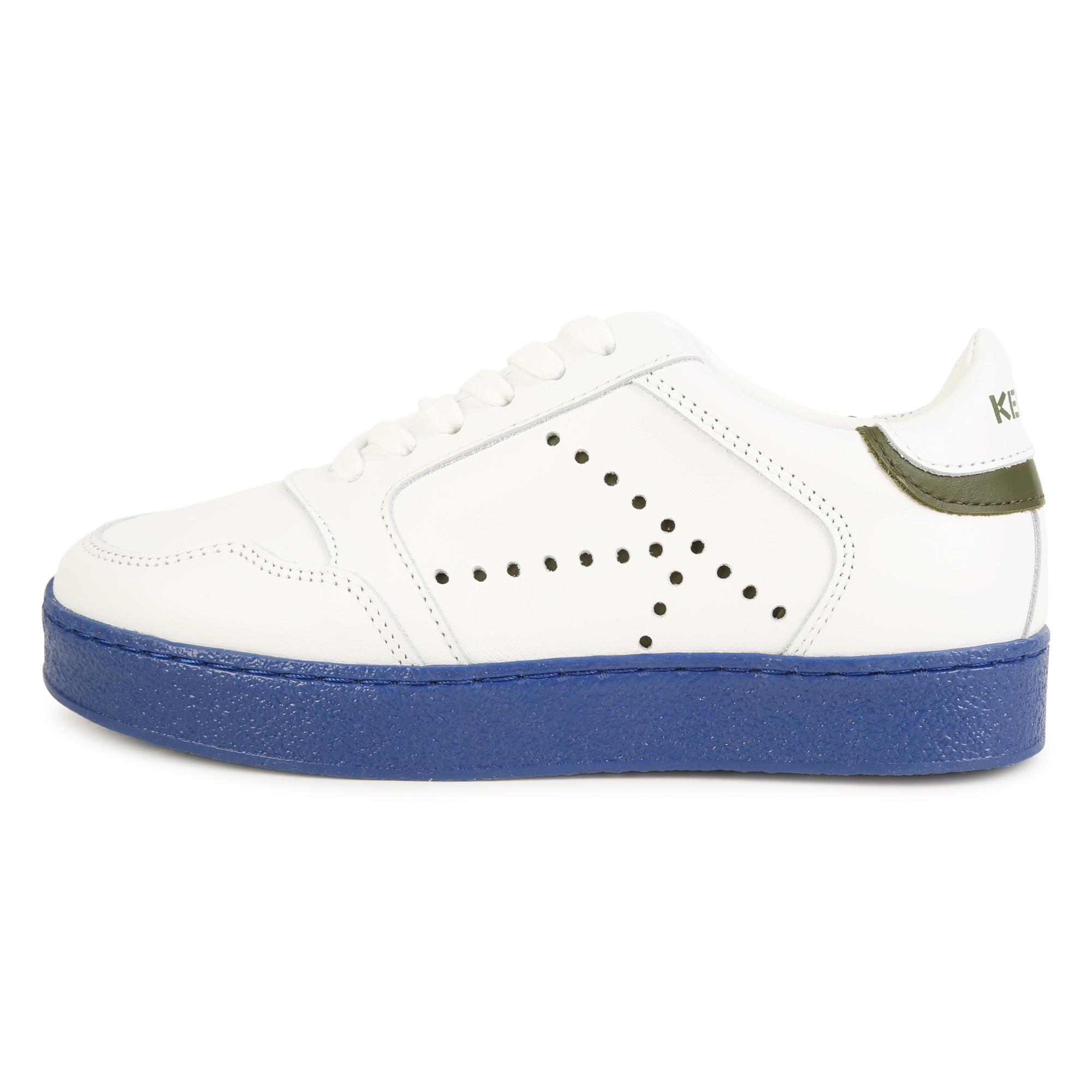 Lace-up leather trainers KENZO KIDS for BOY