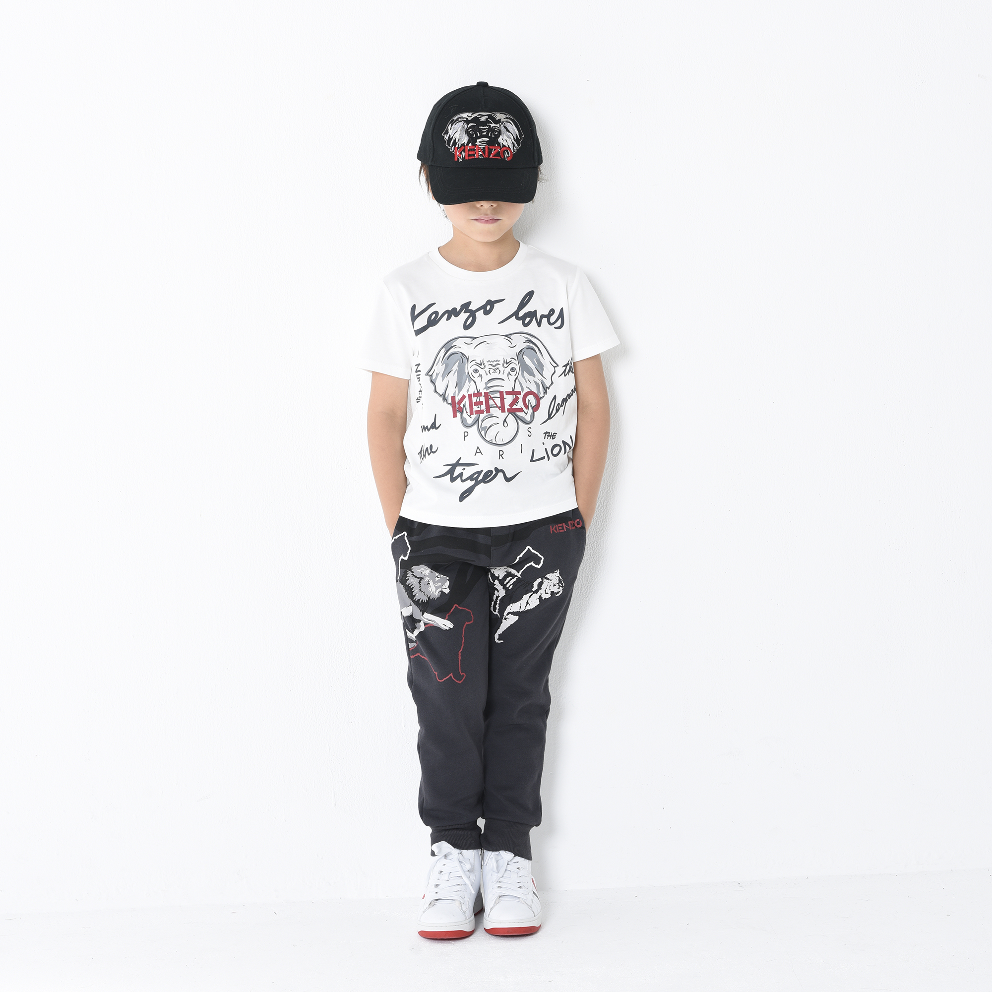 Embroidered hat KENZO KIDS for UNISEX