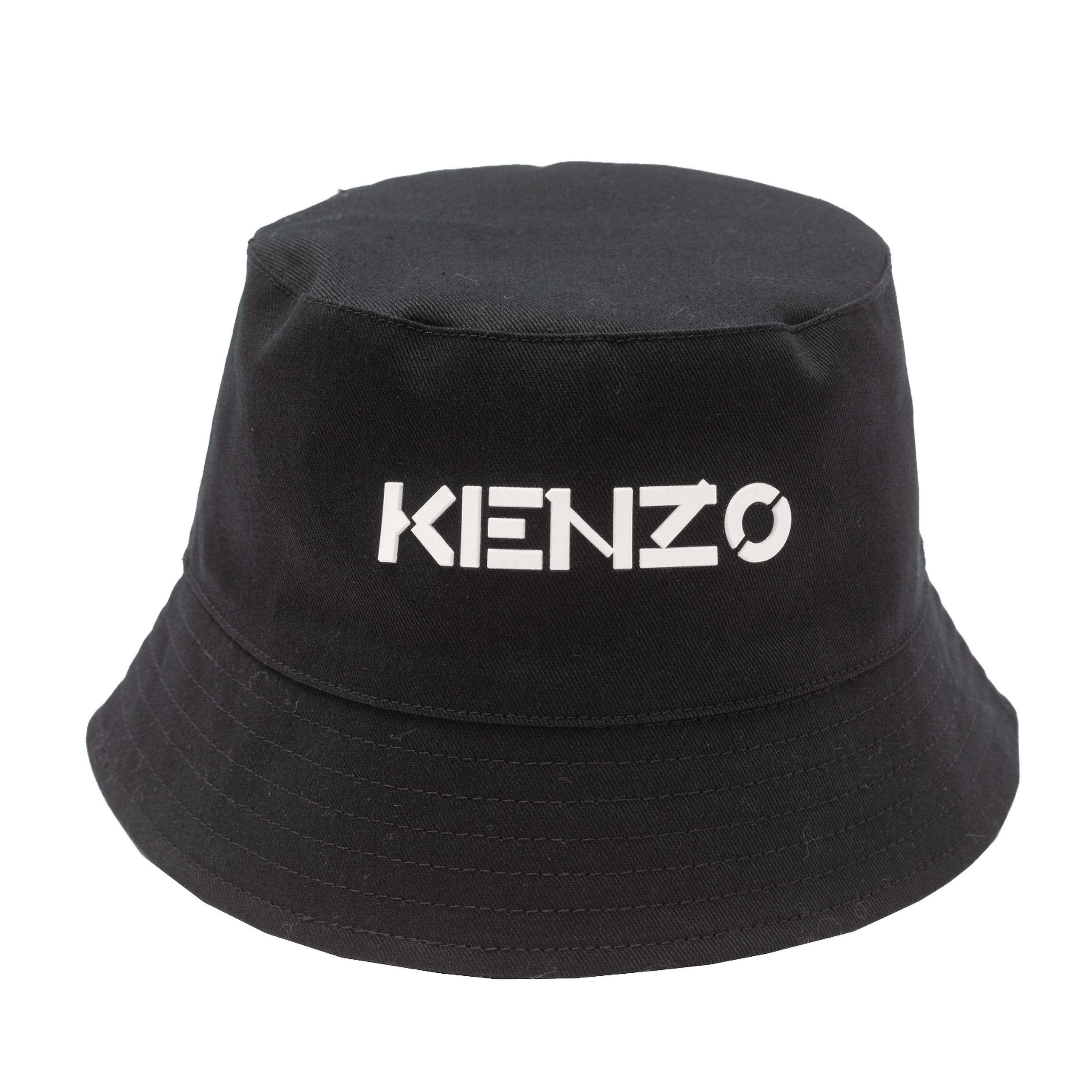 Logo cotton bucket hat KENZO KIDS for UNISEX
