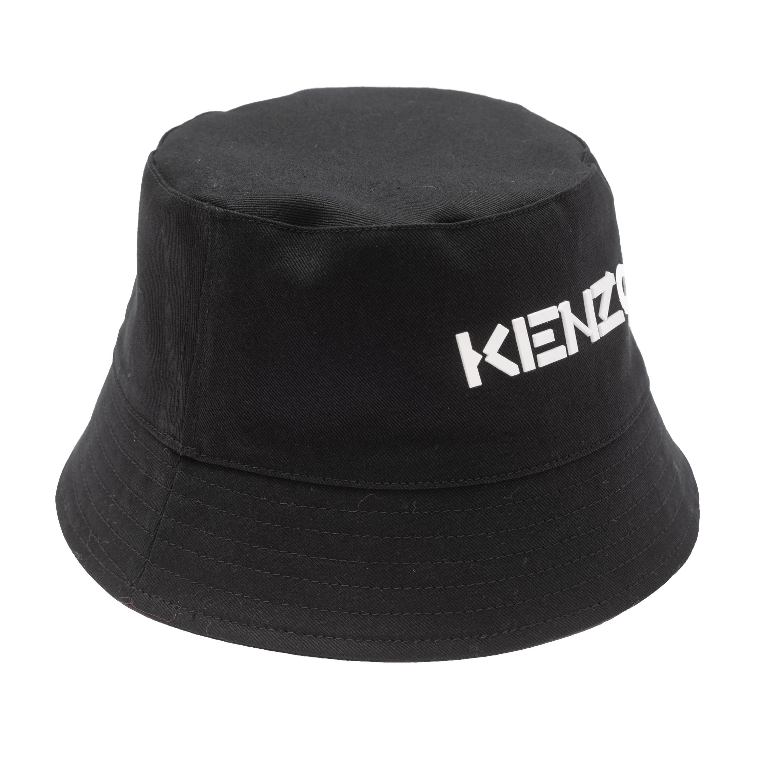 Logo cotton bucket hat KENZO KIDS for UNISEX
