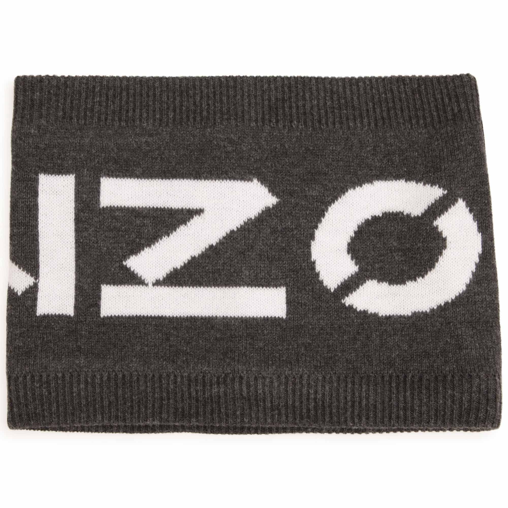 Knitted tube scarf KENZO KIDS for UNISEX