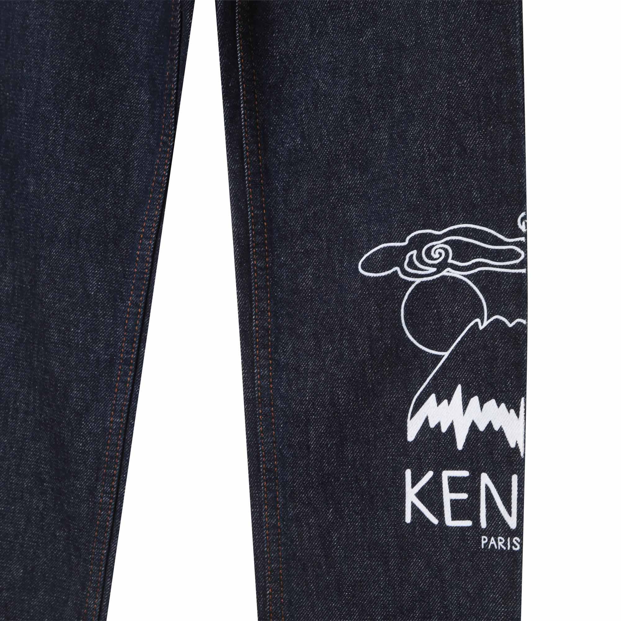 Pantalón vaquero de algodón KENZO KIDS para UNISEXO