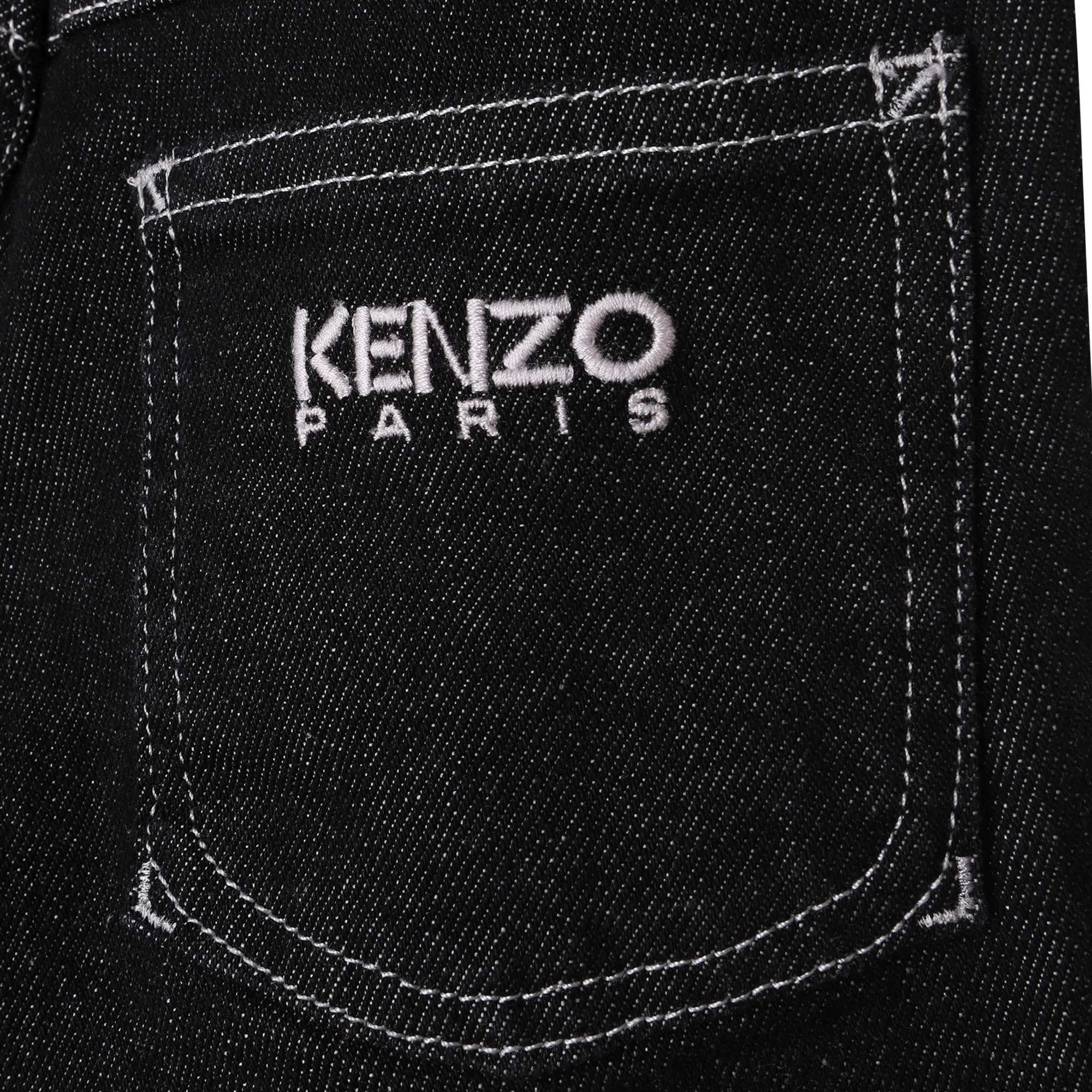Stretch cotton jeans KENZO KIDS for UNISEX