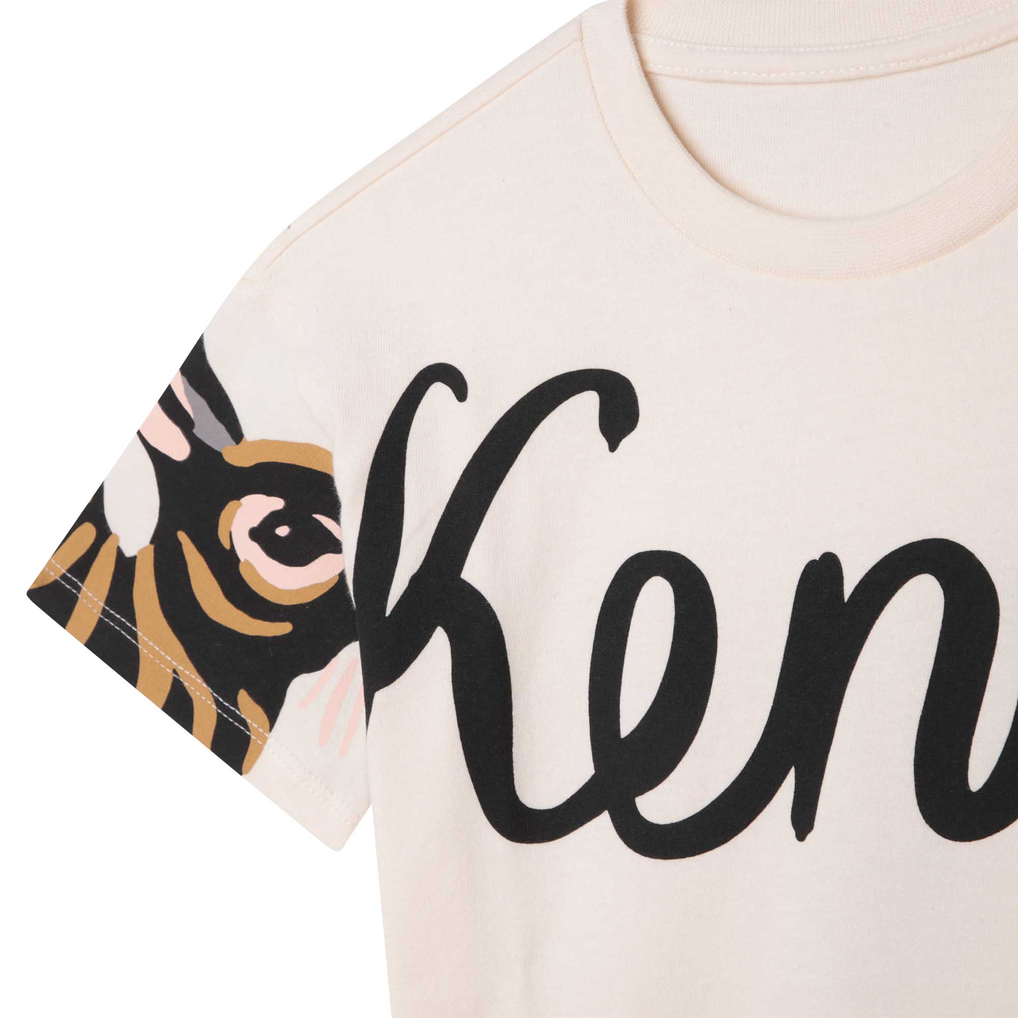 T-shirt manches courtes coton KENZO KIDS pour UNISEXE