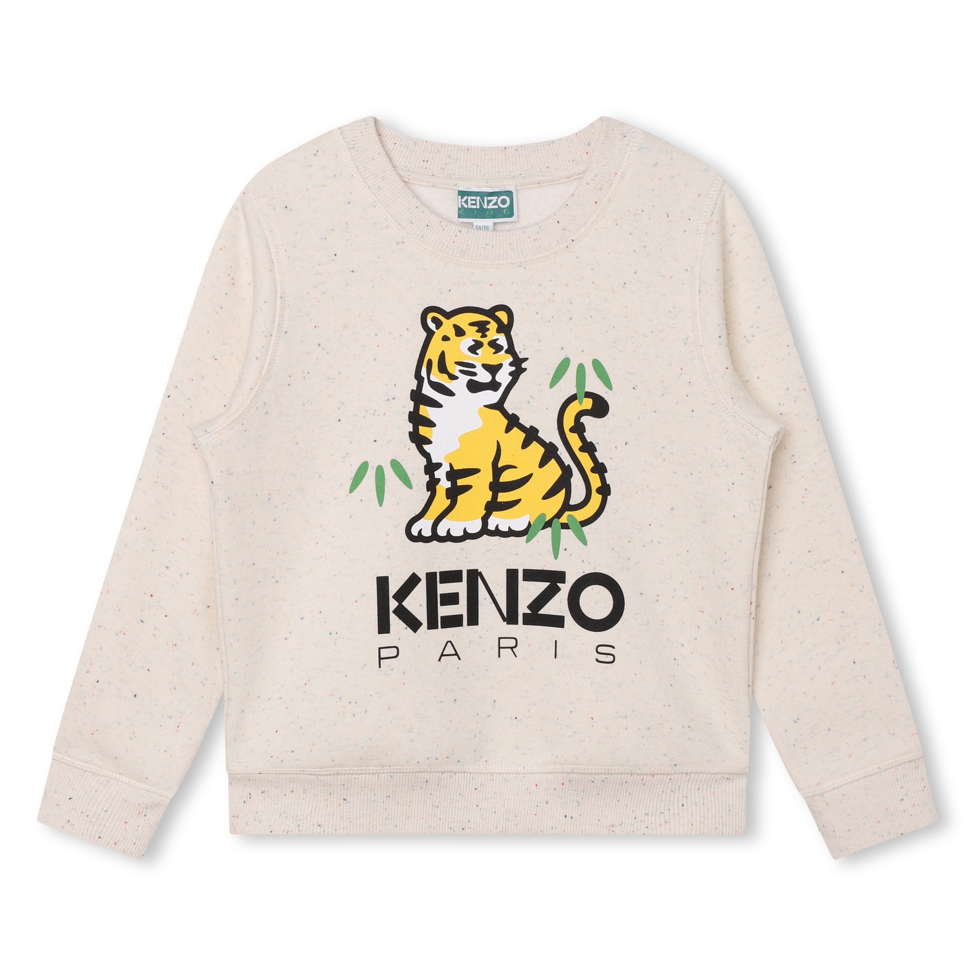Sweat-shirt molletonné imprimé KENZO KIDS pour UNISEXE