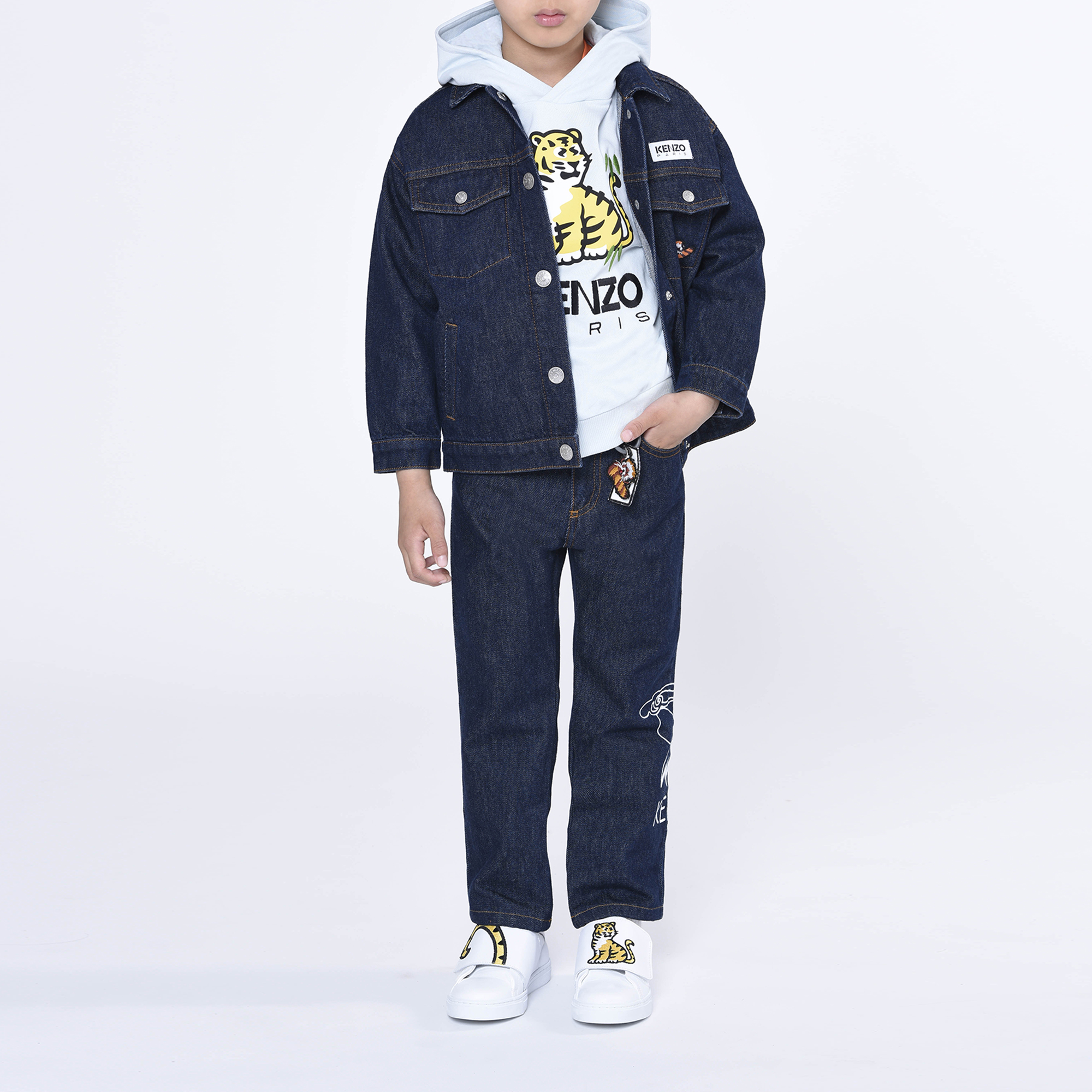 Veste en jean KENZO KIDS pour UNISEXE