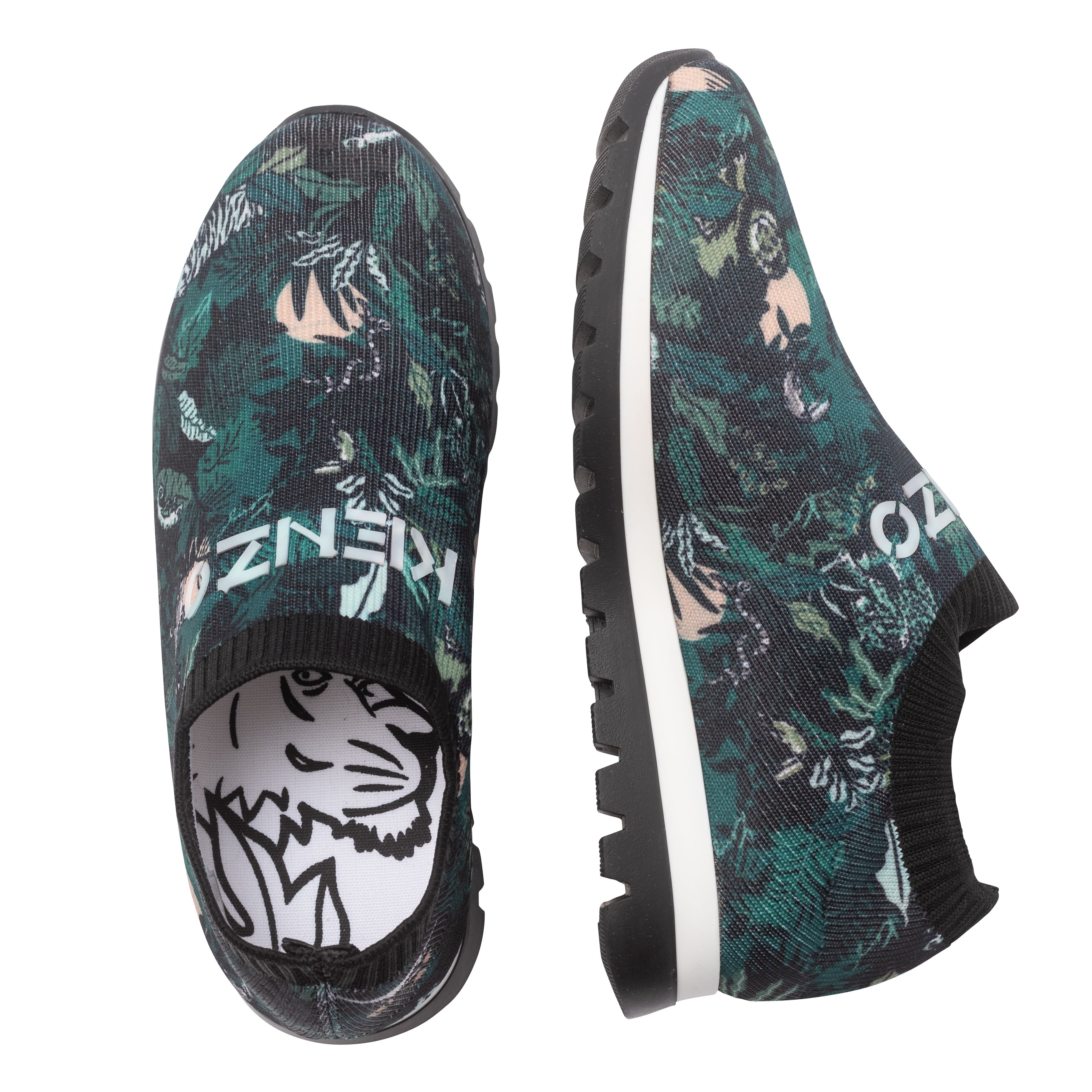 Zapatos elásticos con logo KENZO KIDS para UNISEXO