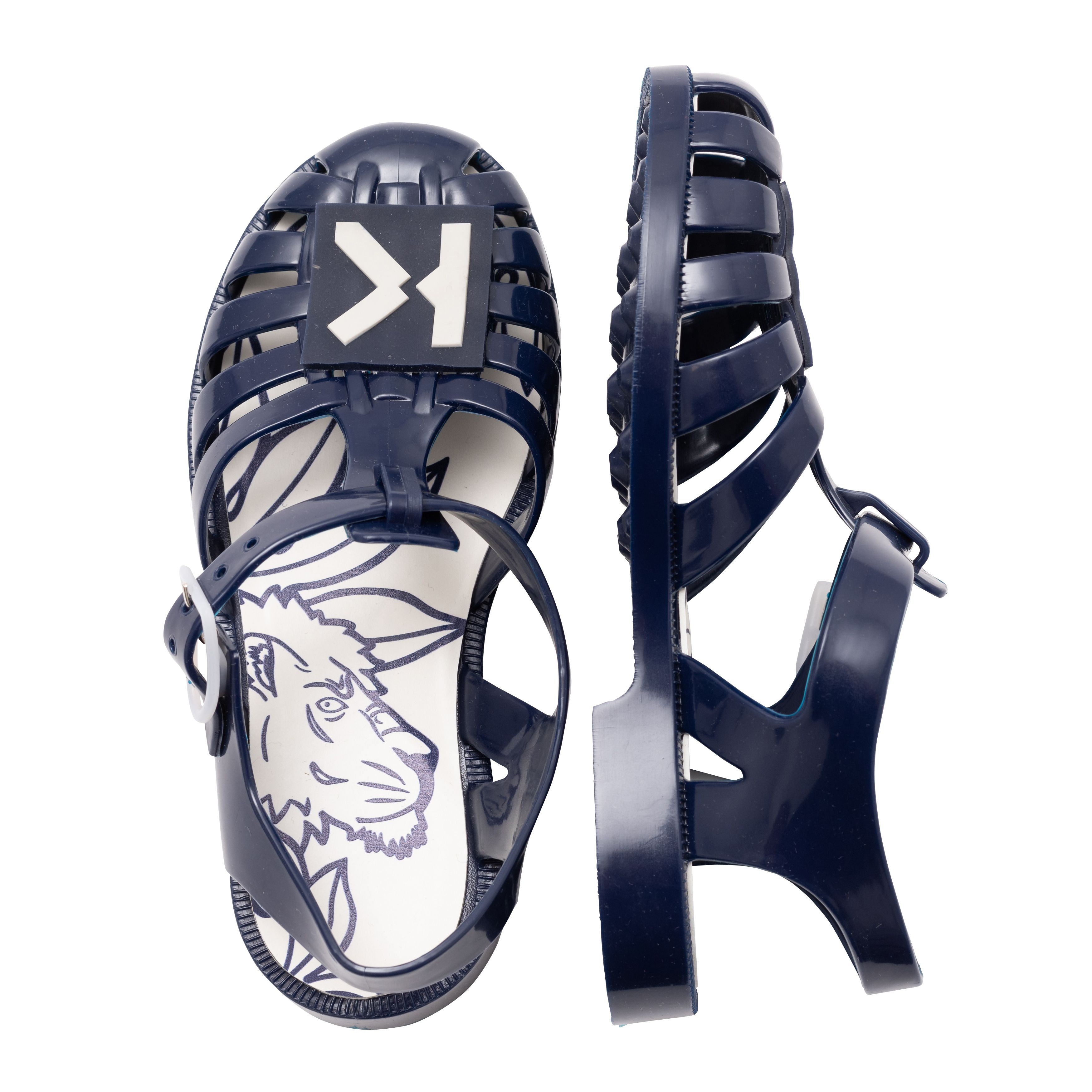 Jelly sandals with buckles KENZO KIDS for UNISEX