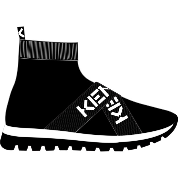Baskets chaussettes en tricot KENZO KIDS pour UNISEXE