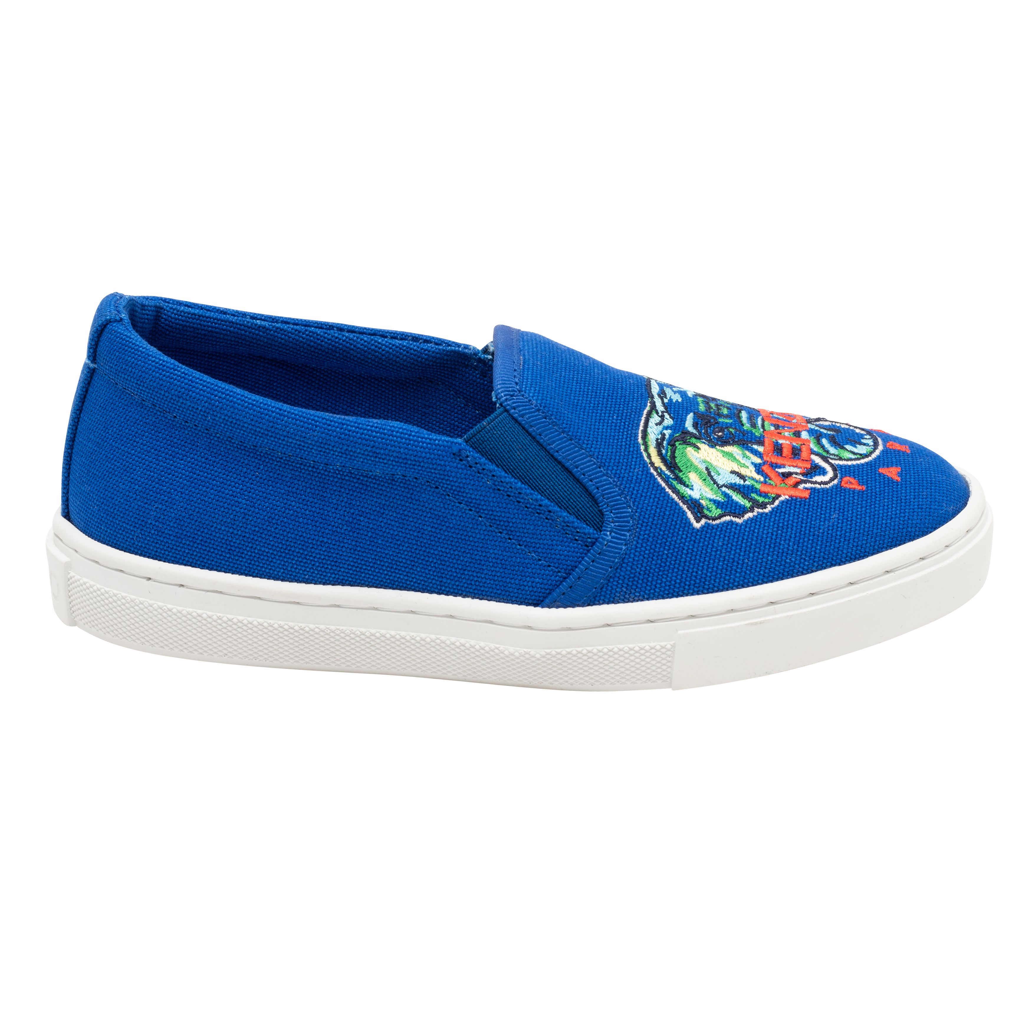 Elasticated canvas trainers KENZO KIDS for UNISEX