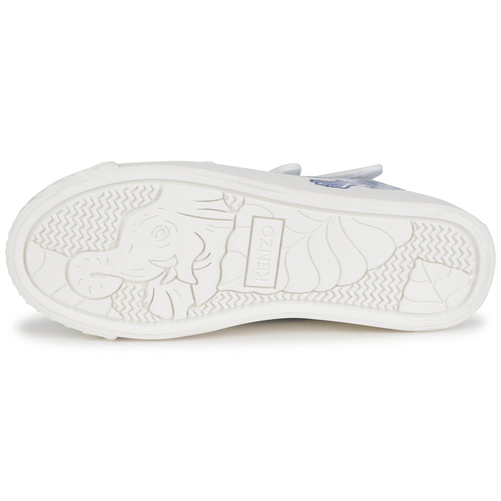 Hoge sneakers met klittenband KENZO KIDS Voor