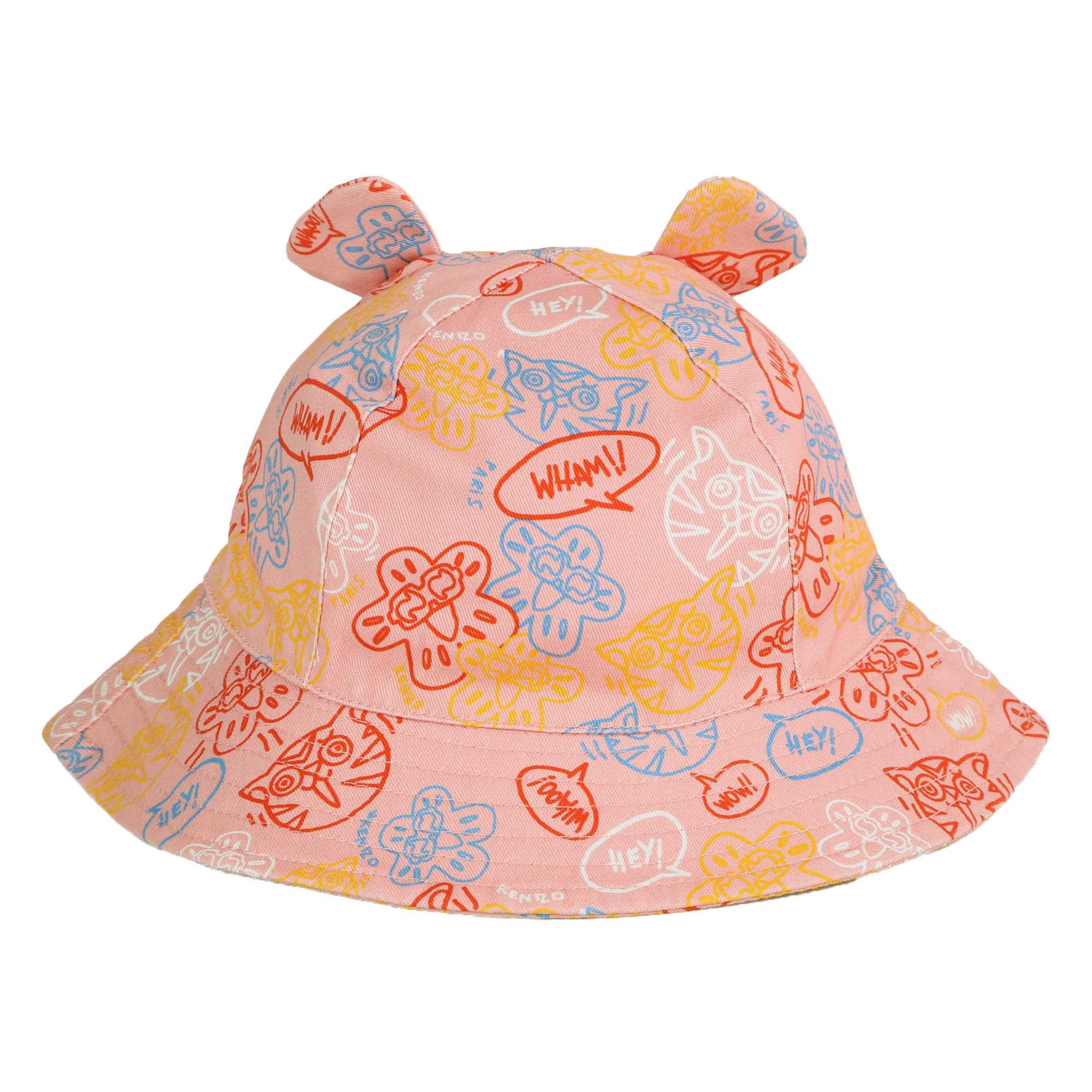 Cappello da pescatore stampato KENZO KIDS Per UNISEX