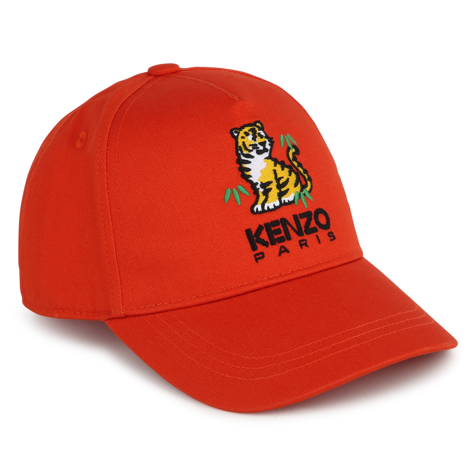 Embroidered hook-and-loop cap KENZO KIDS for UNISEX