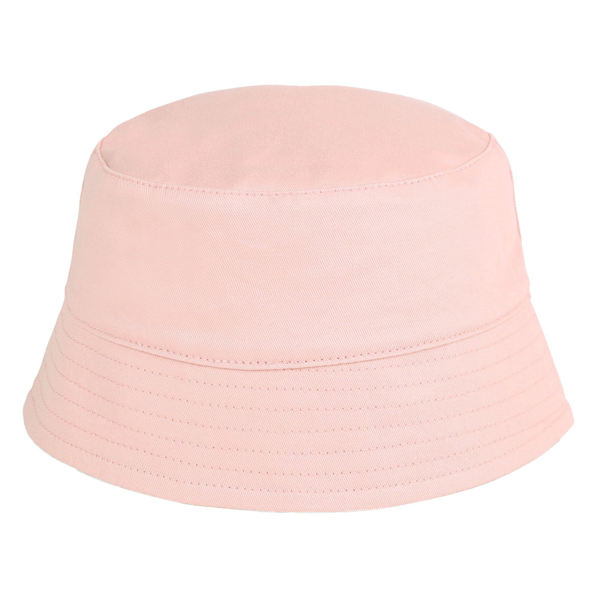 Reversible cotton sun hat KENZO KIDS for UNISEX