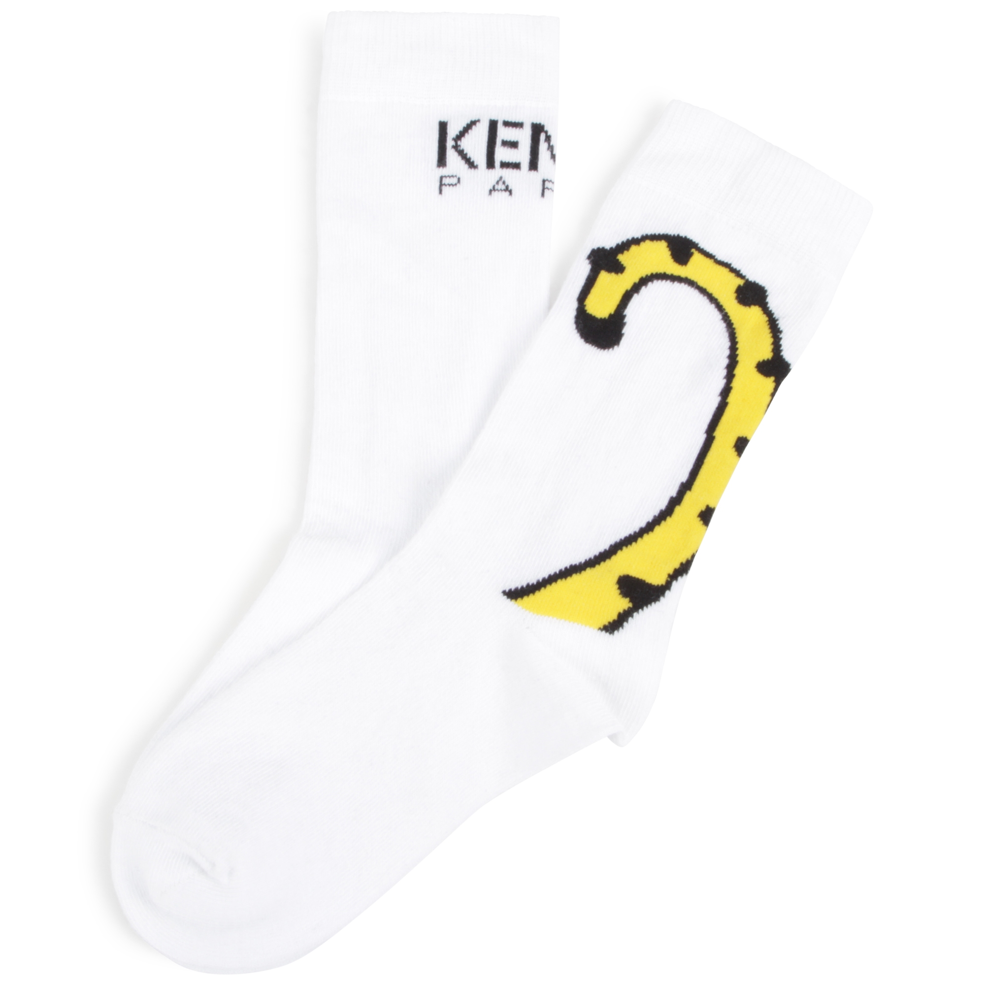 Tall contrasting socks KENZO KIDS for UNISEX