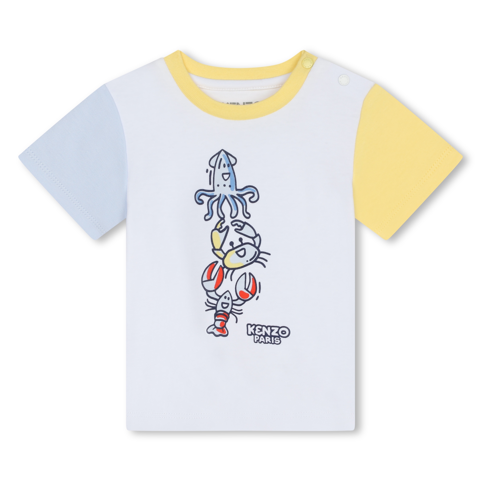 T-shirt, short en hoedje KENZO KIDS Voor