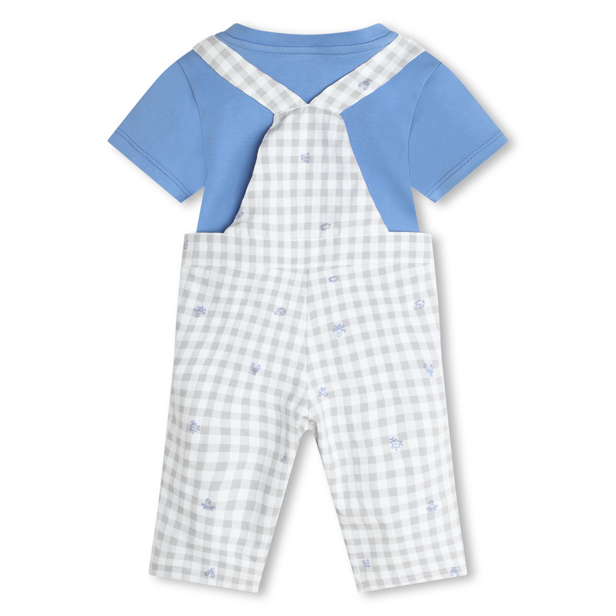 Dungarees and T-shirt set KENZO KIDS for BOY