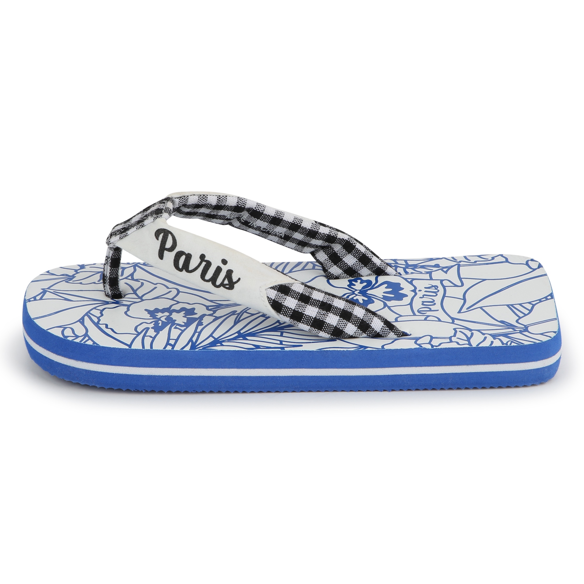 Flip-flops with printed insole KENZO KIDS for UNISEX