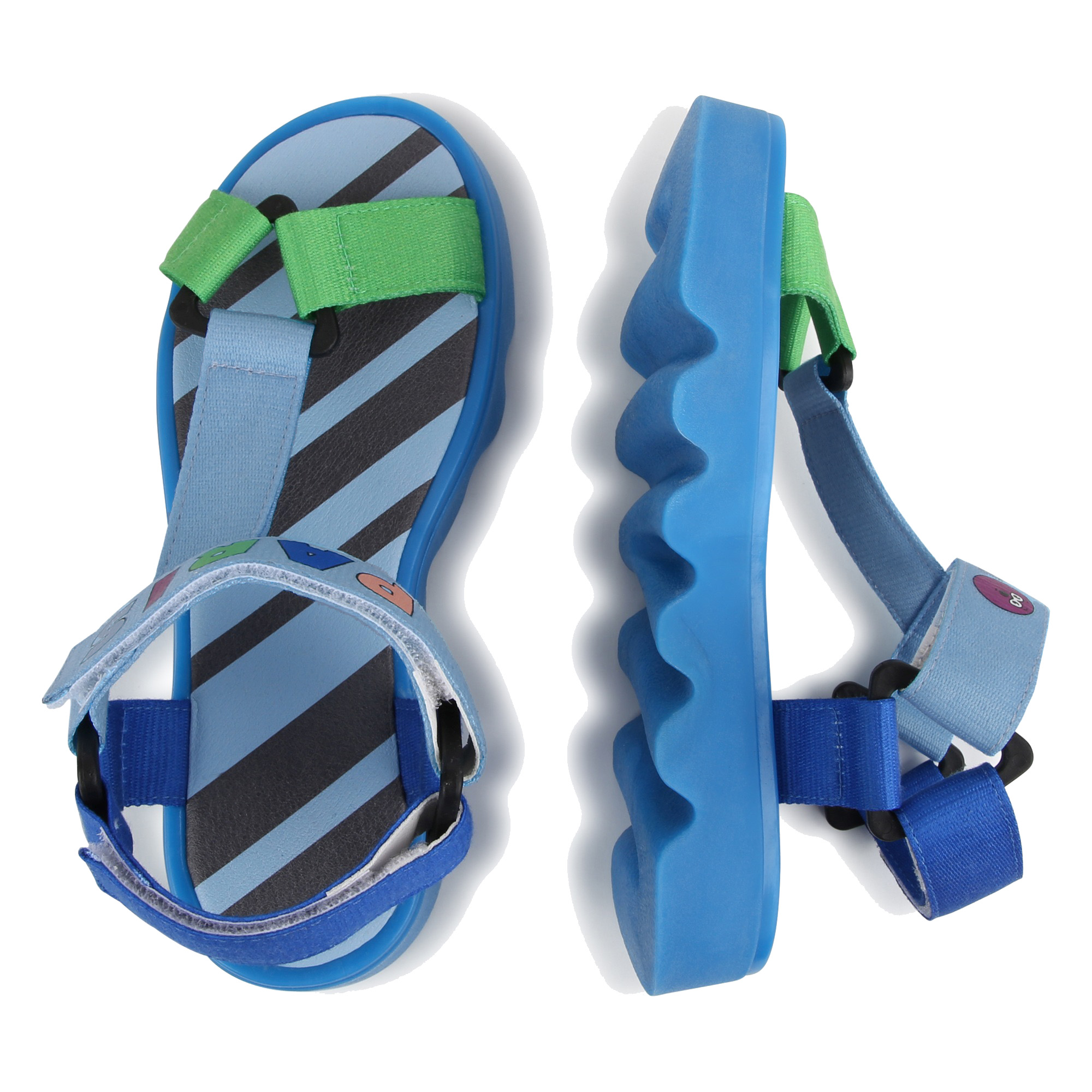 Hook-and-loop buckle sandals KENZO KIDS for UNISEX