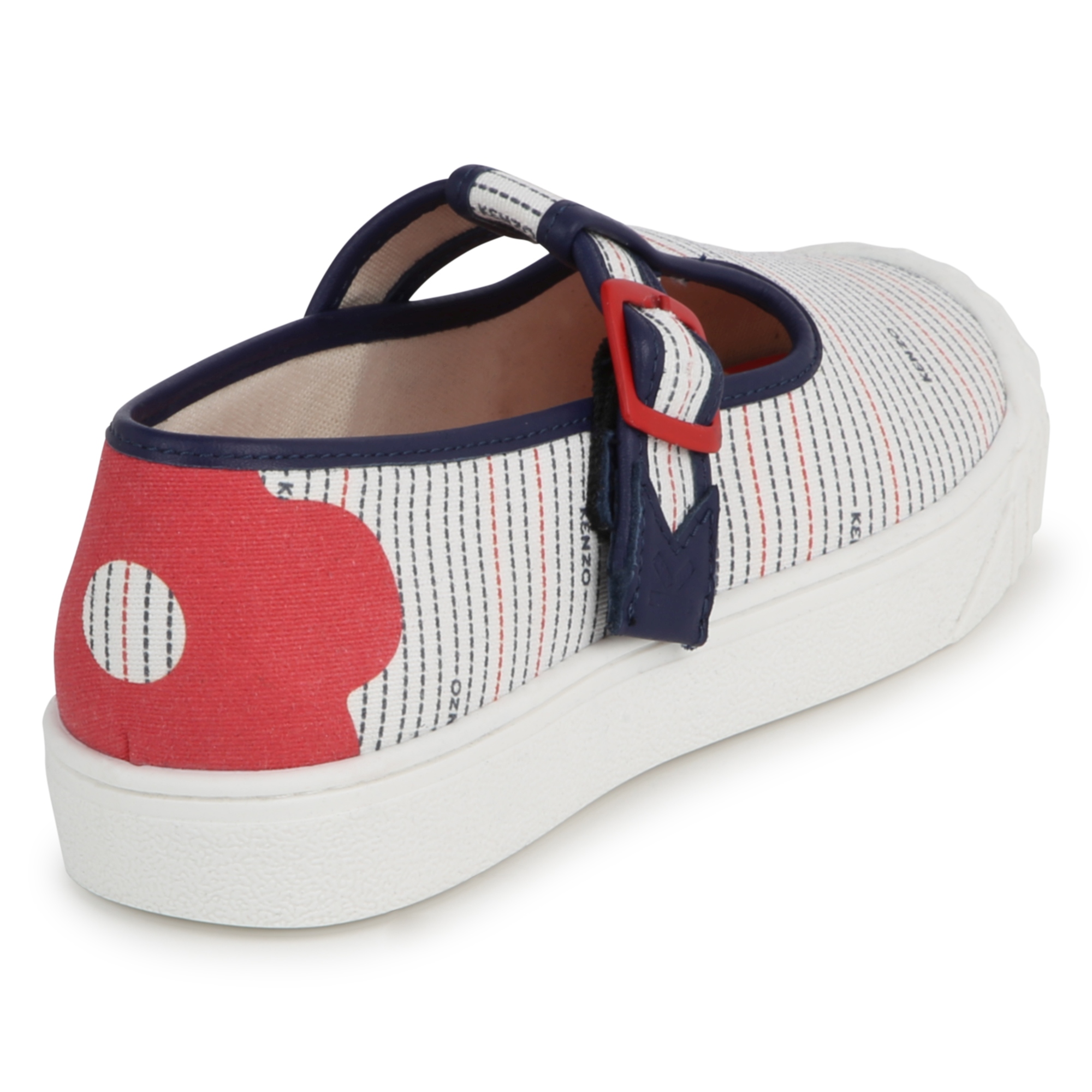 Canvas buckled trainers KENZO KIDS for UNISEX