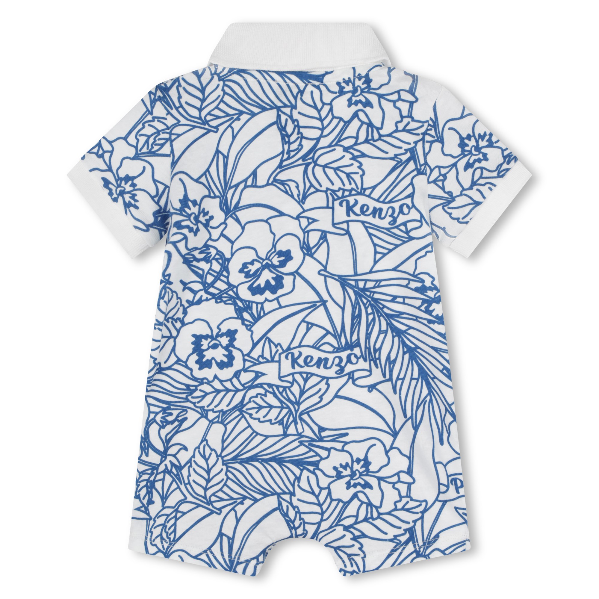 Patterned cotton playsuit KENZO KIDS for BOY