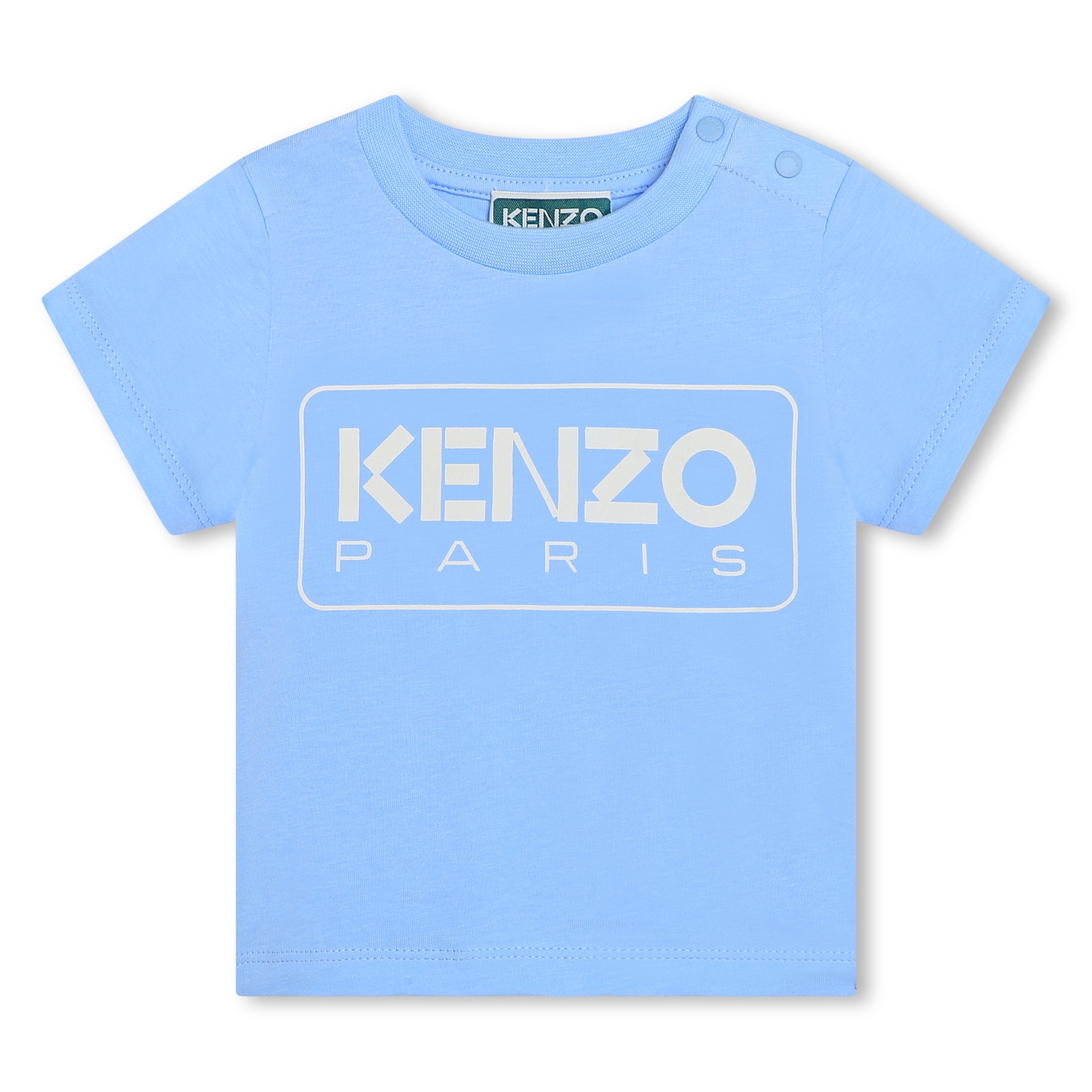 T-shirt manches courtes coton KENZO KIDS pour GARCON