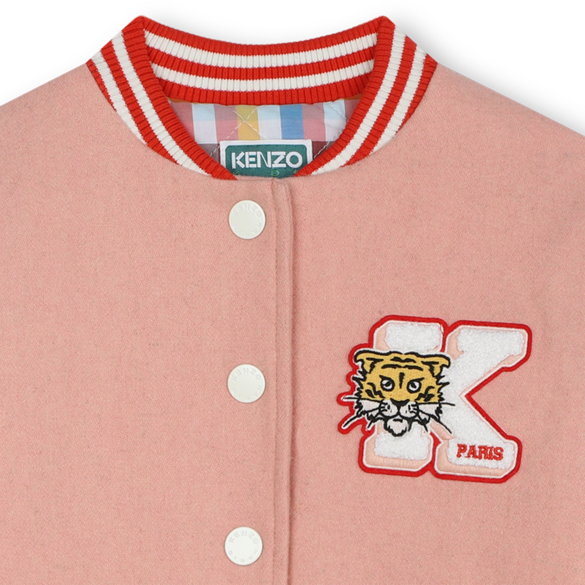 Embroidered jacket KENZO KIDS for GIRL