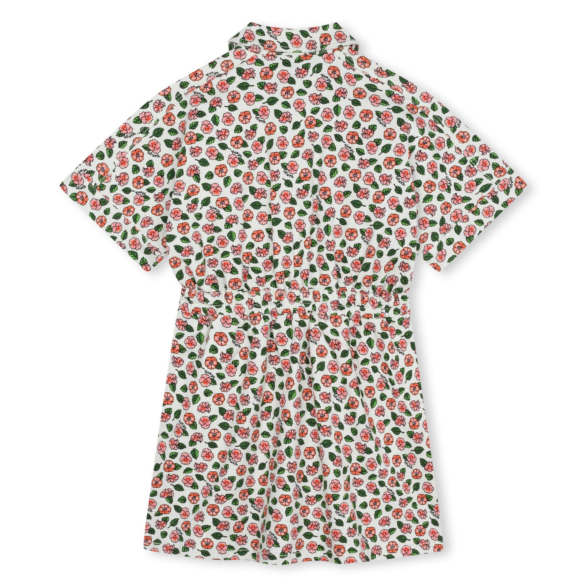 Robe imprimée en coton KENZO KIDS pour FILLE