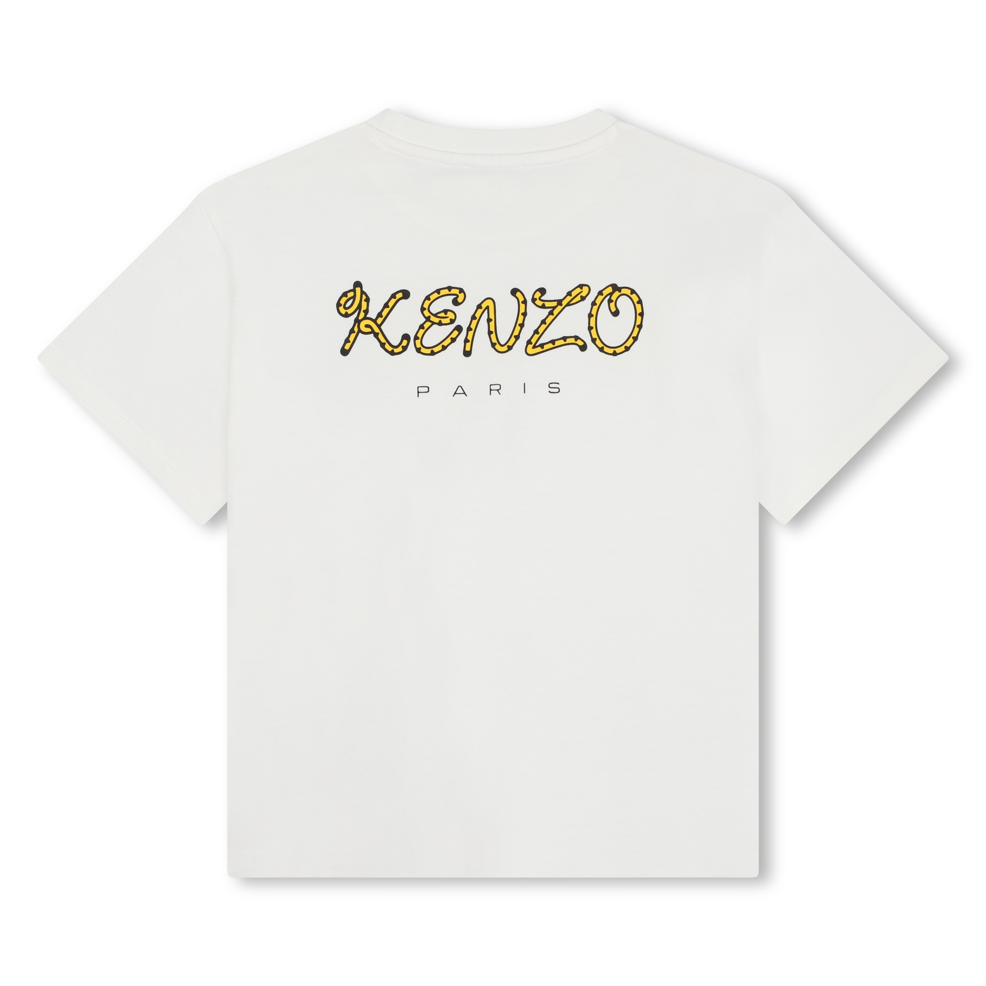 T-shirt en coton à imprimé dos KENZO KIDS pour UNISEXE