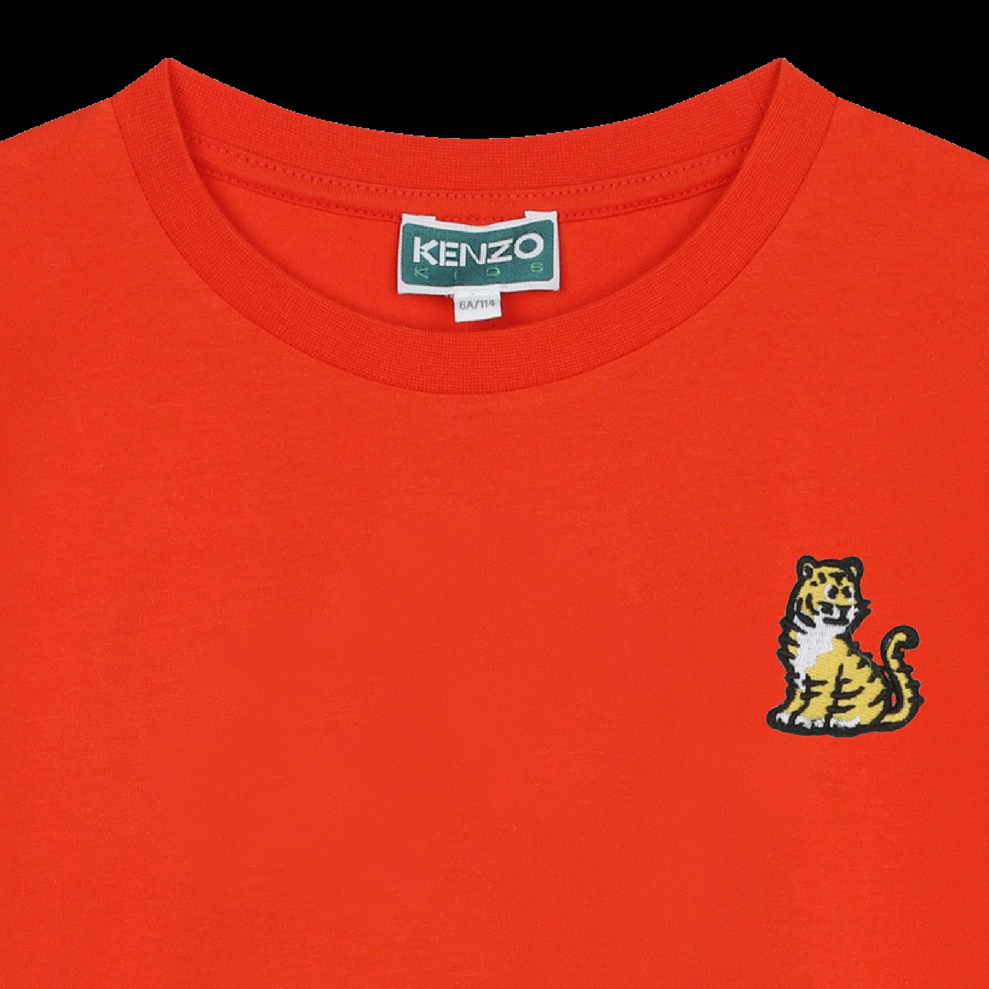 Katoenen T-shirt met print KENZO KIDS Voor