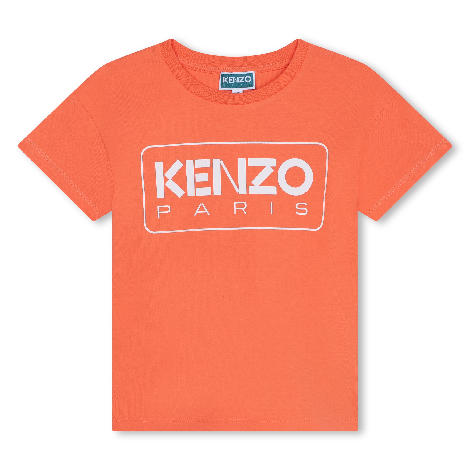 T-shirt met logoprint KENZO KIDS Voor
