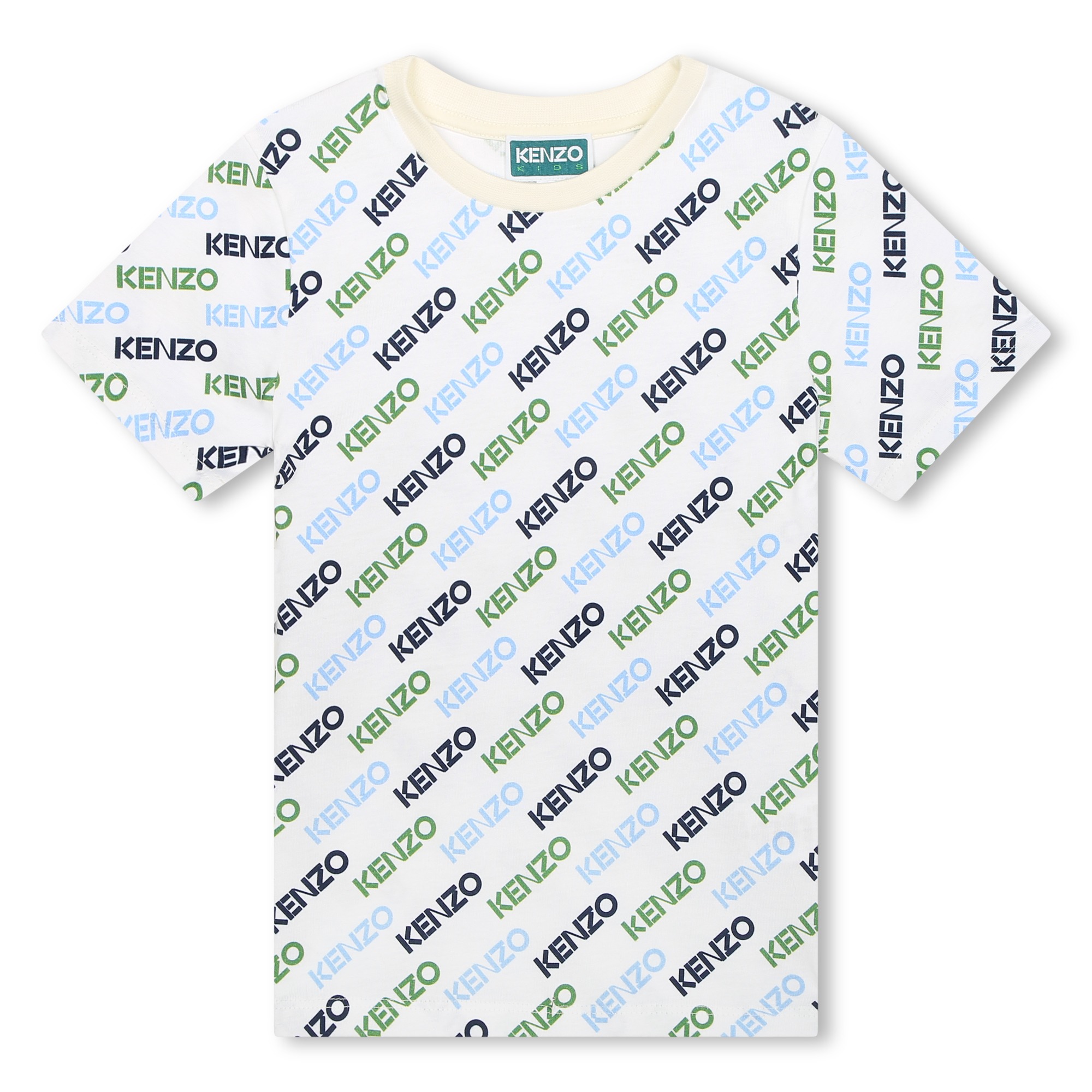 T-shirt imprimé siglé KENZO KIDS pour GARCON