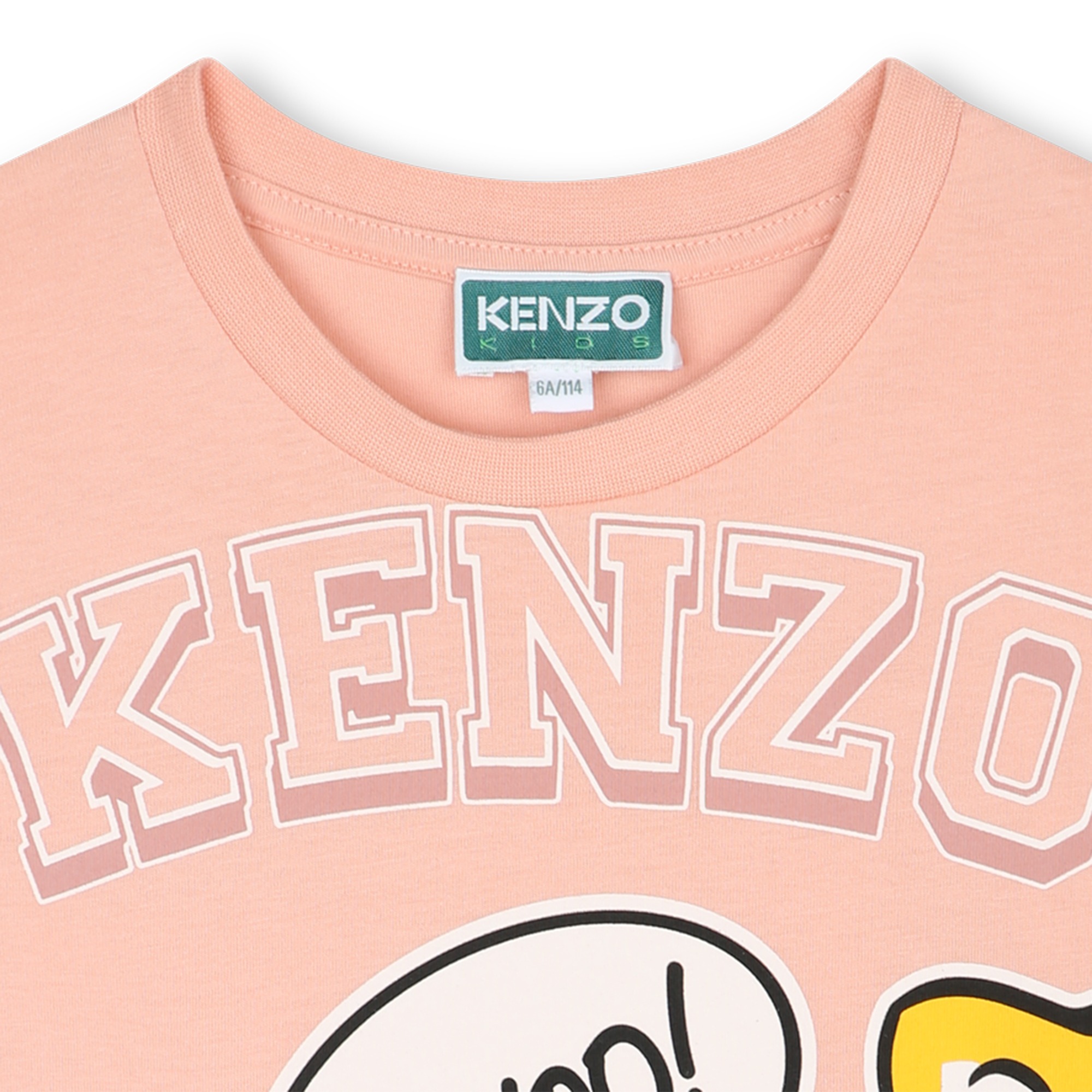 T-shirt avec imprimés Tigre KENZO KIDS pour FILLE