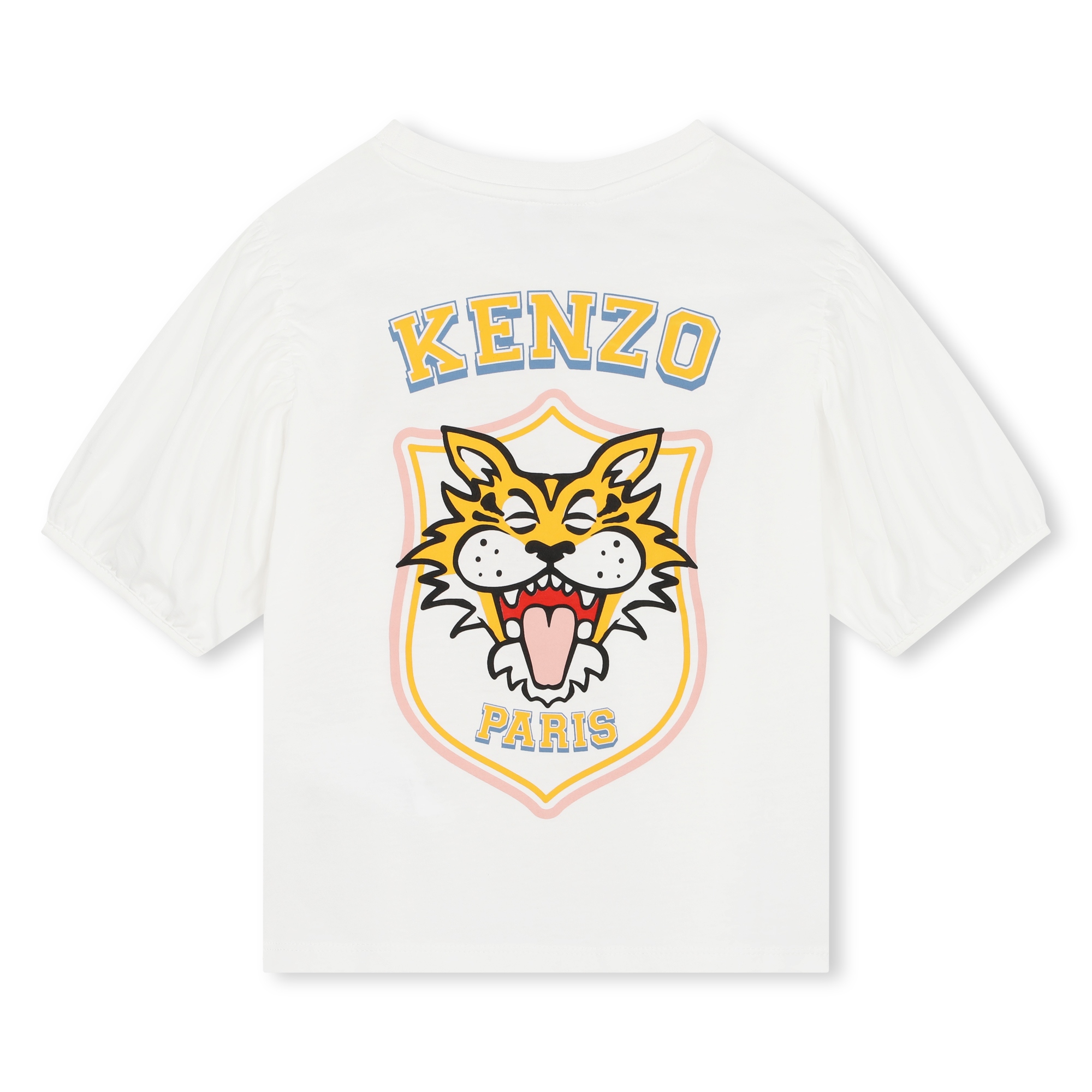 T-shirt with balloon sleeves KENZO KIDS for GIRL