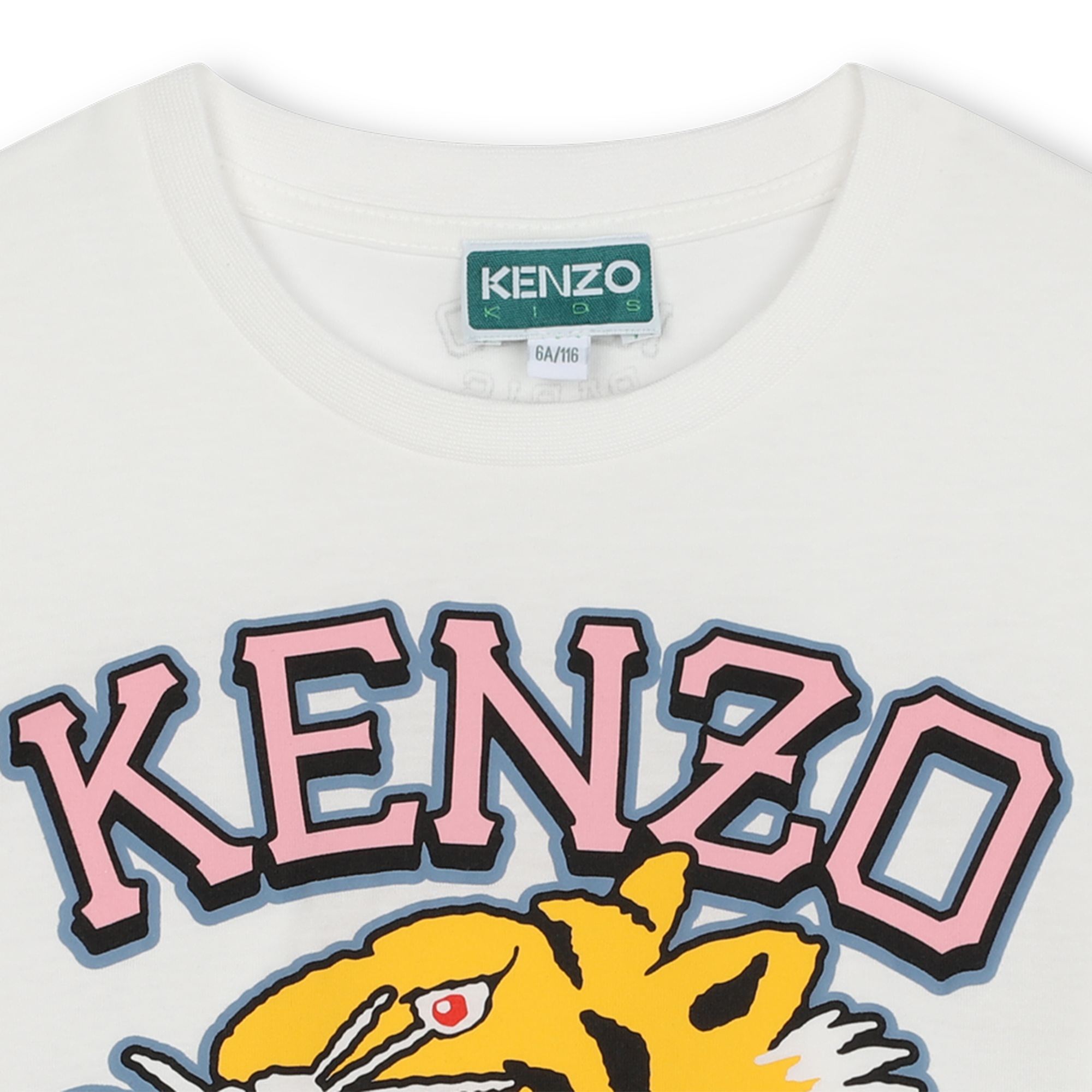T-shirt Tigre ruggente KENZO KIDS Per BAMBINA