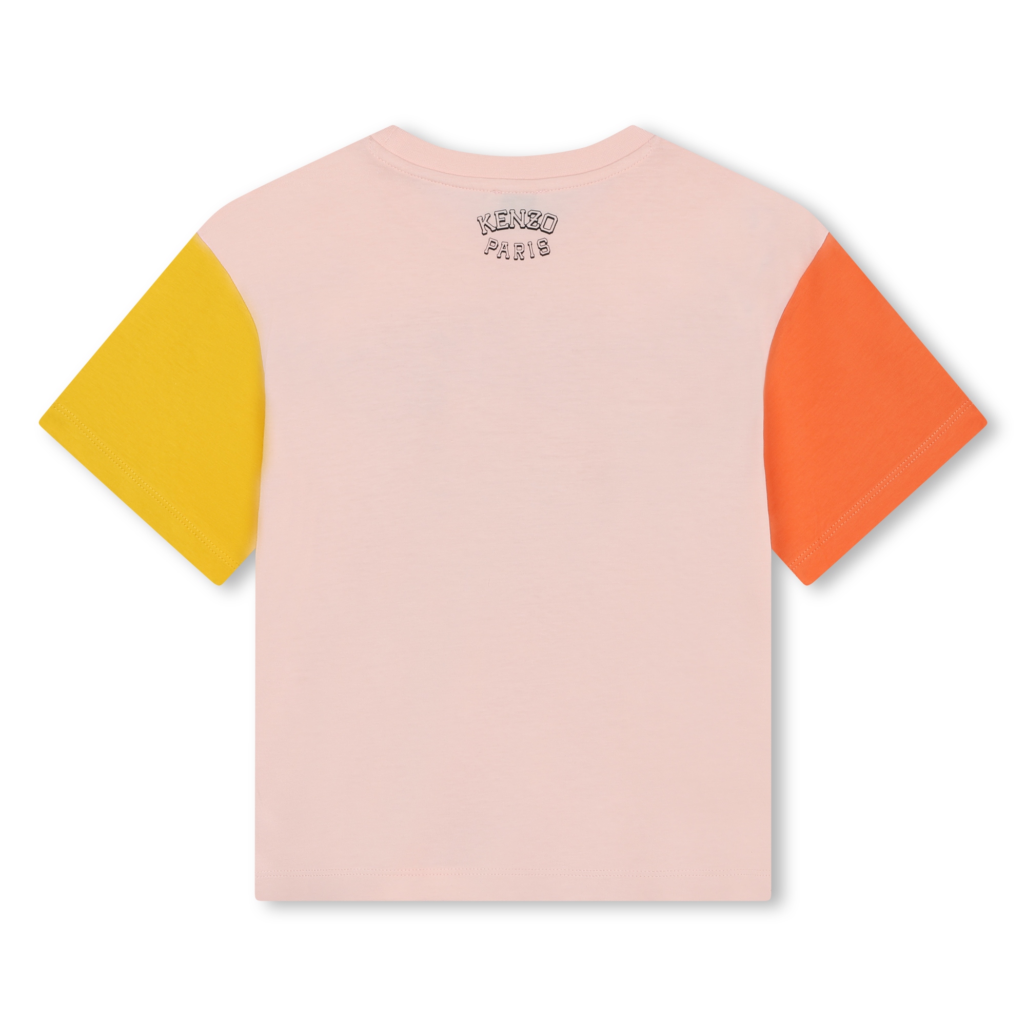 T-Shirt mit Kontrastärmeln KENZO KIDS Für MÄDCHEN