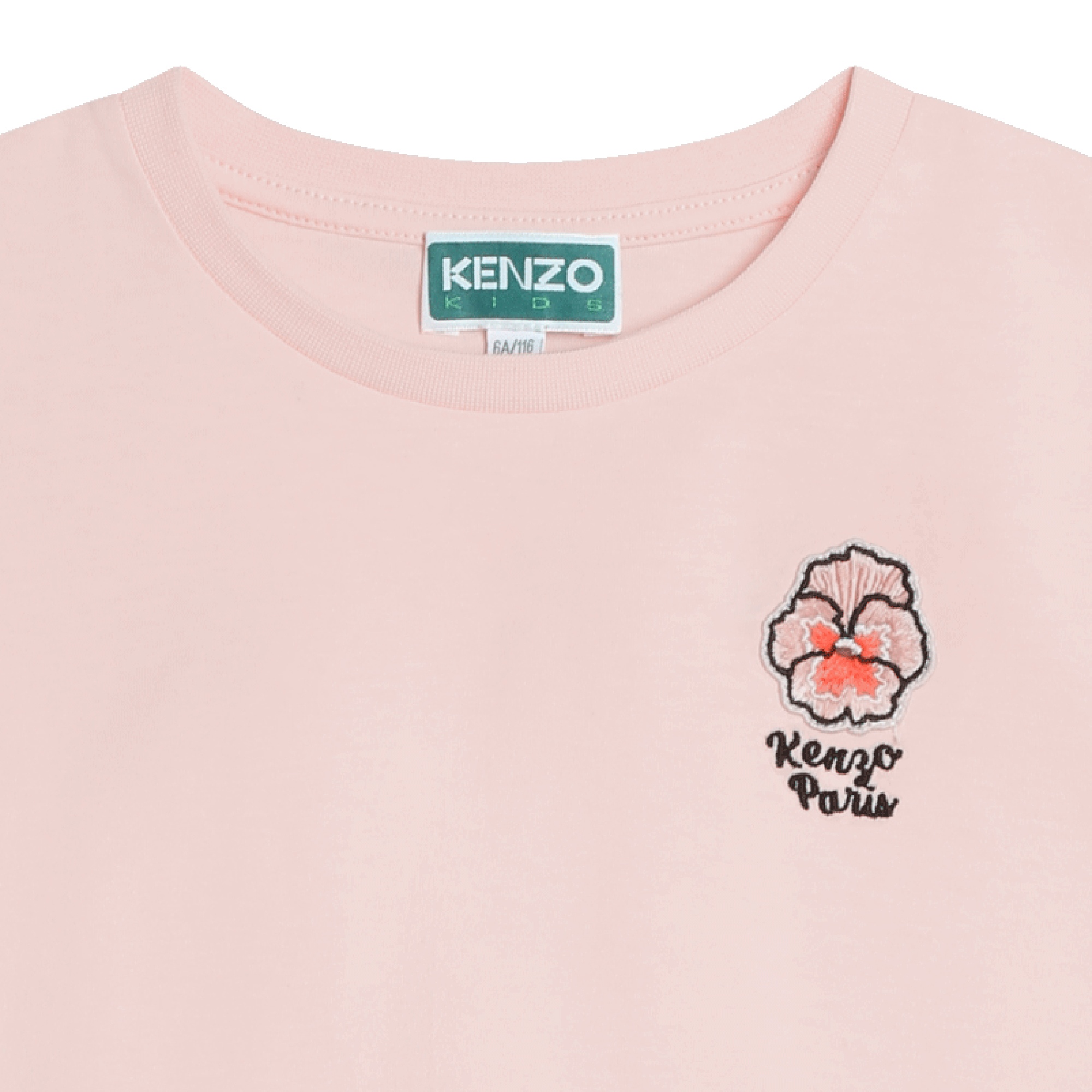 Camiseta con manga globo KENZO KIDS para NIÑA
