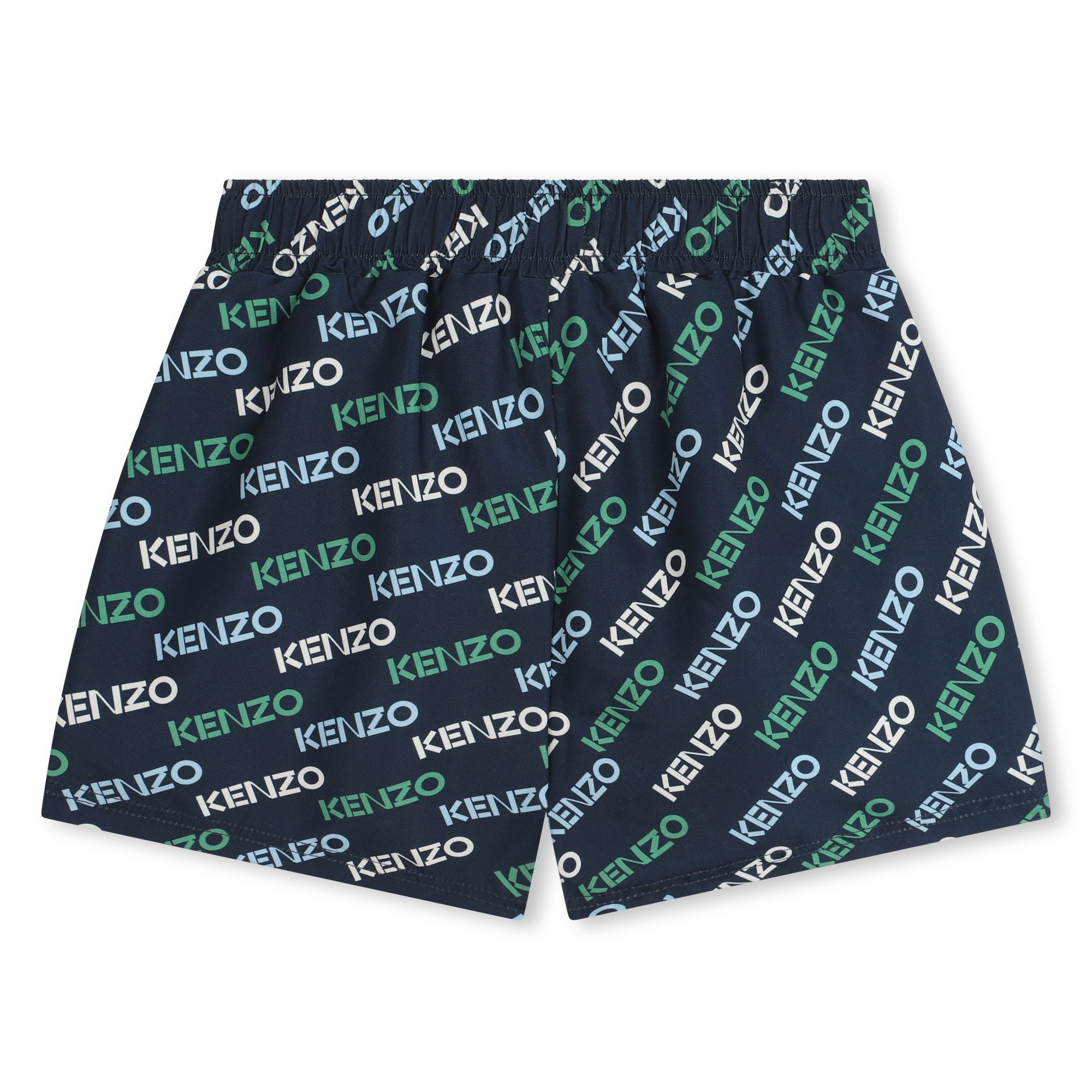 Lined printed swim trunks KENZO KIDS for BOY