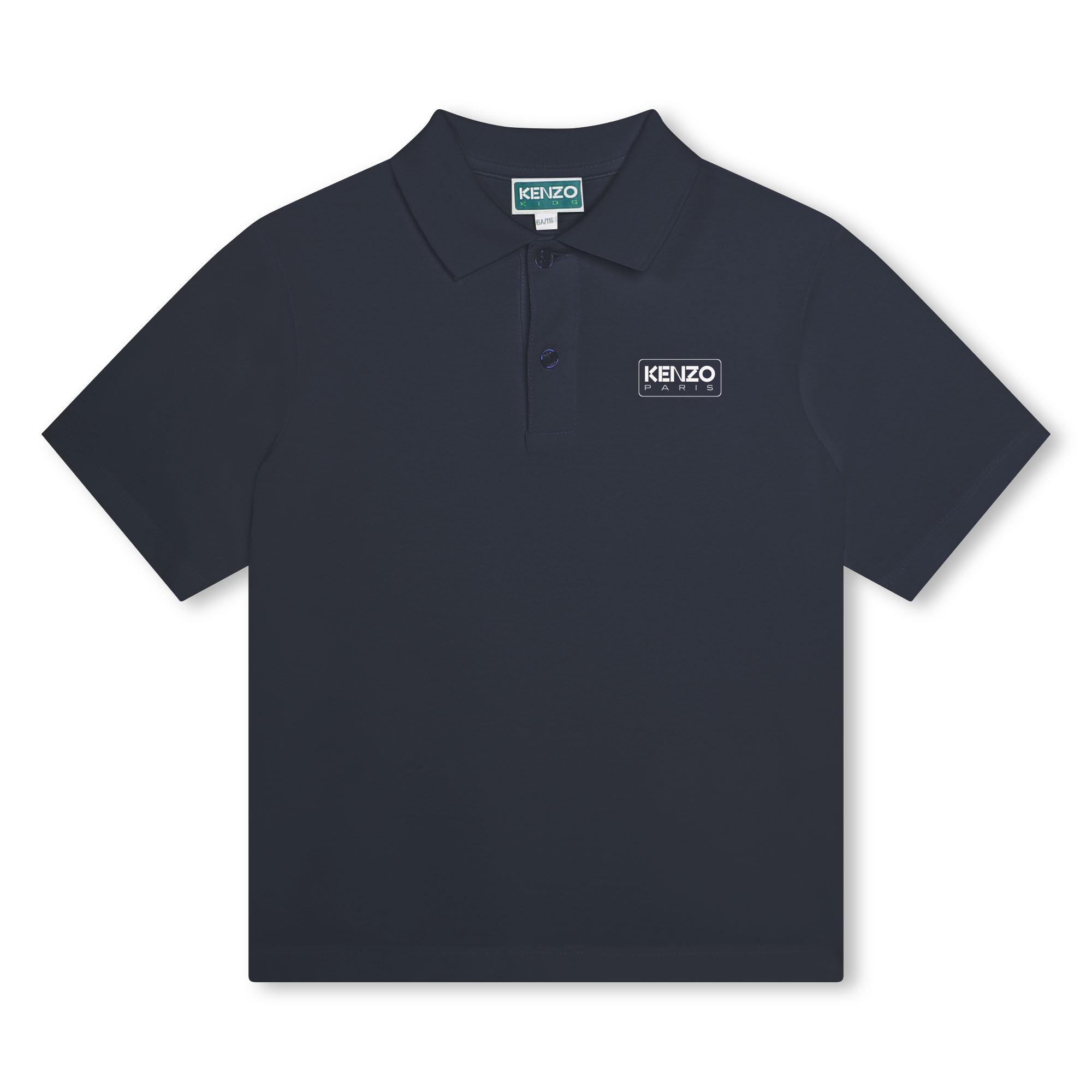 Short-sleeved polo with logo KENZO KIDS for BOY