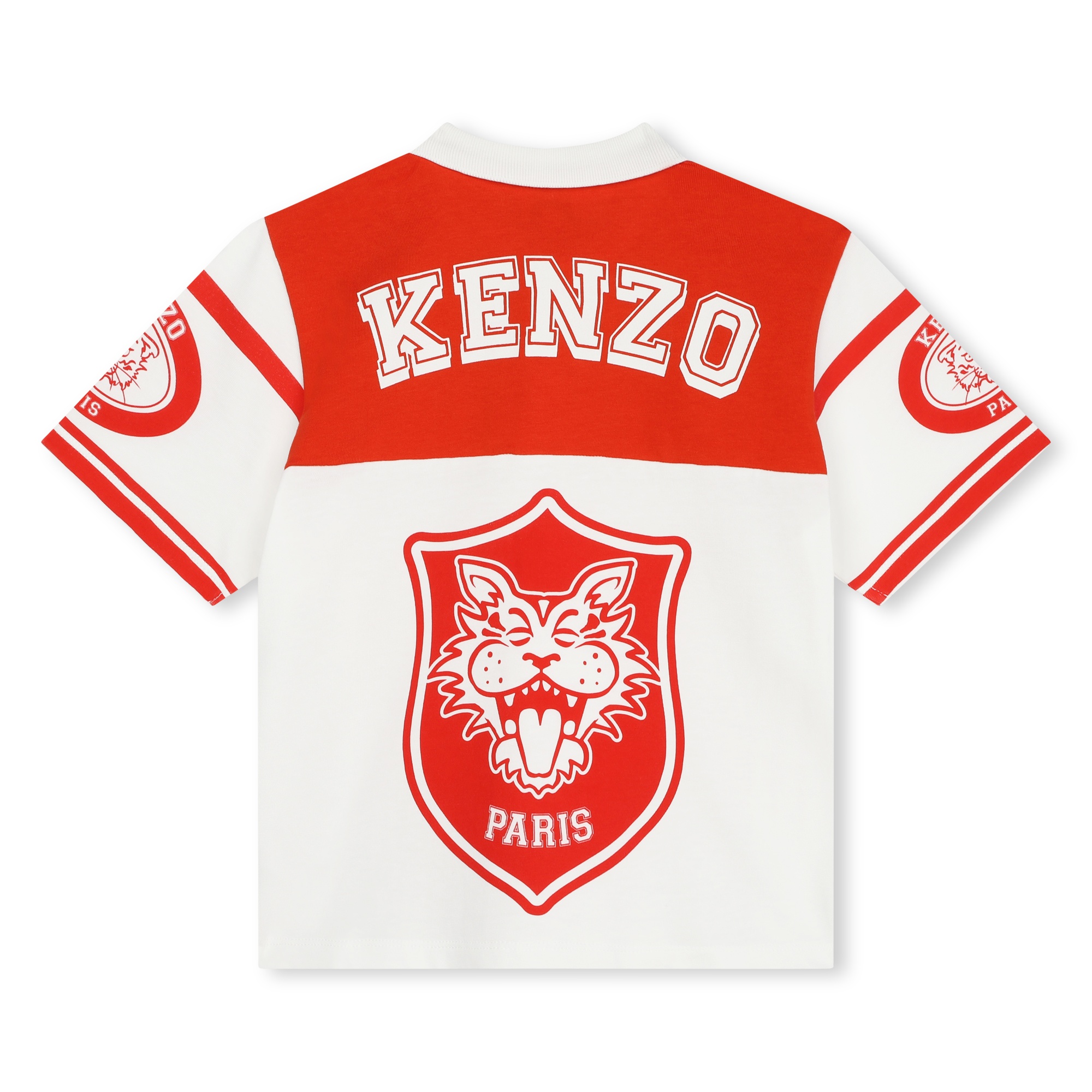 Logo print polo shirt KENZO KIDS for BOY