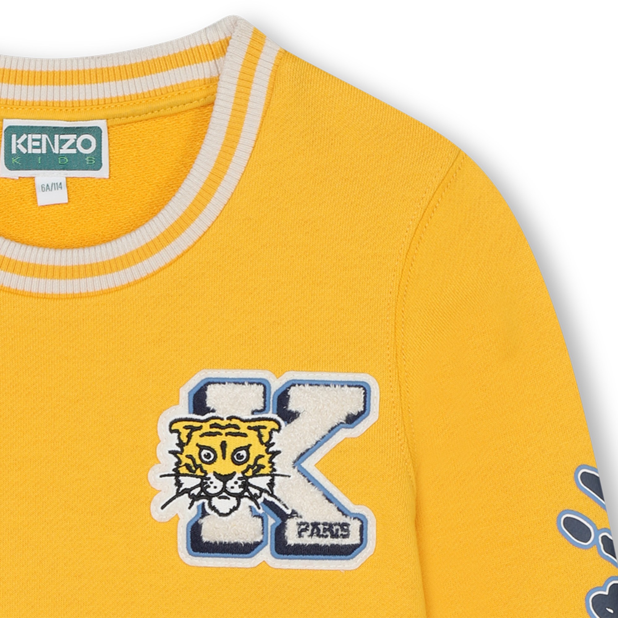 Besticktes Fleece-Sweatshirt KENZO KIDS Für JUNGE