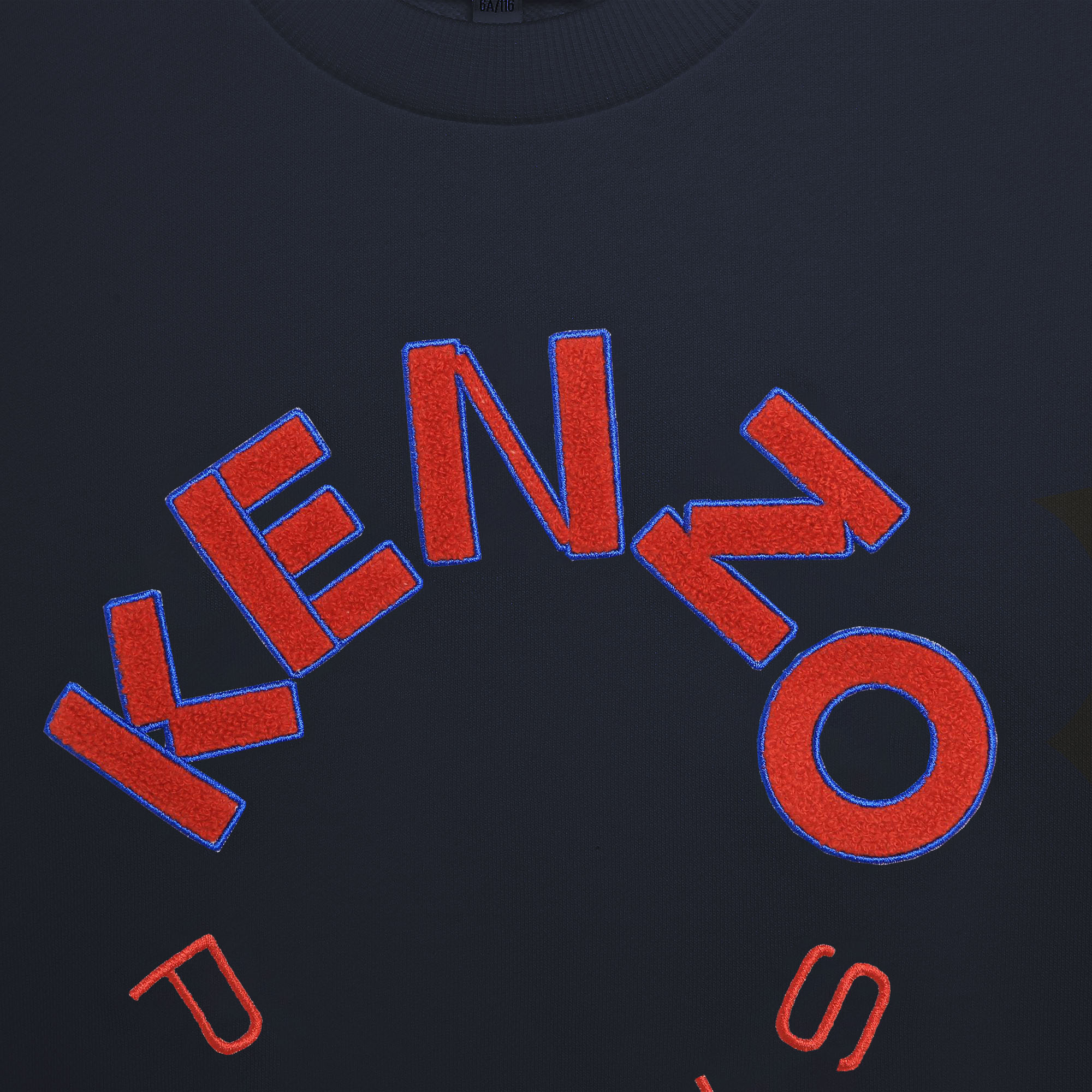 Sweat-shirt molleton en coton KENZO KIDS pour UNISEXE